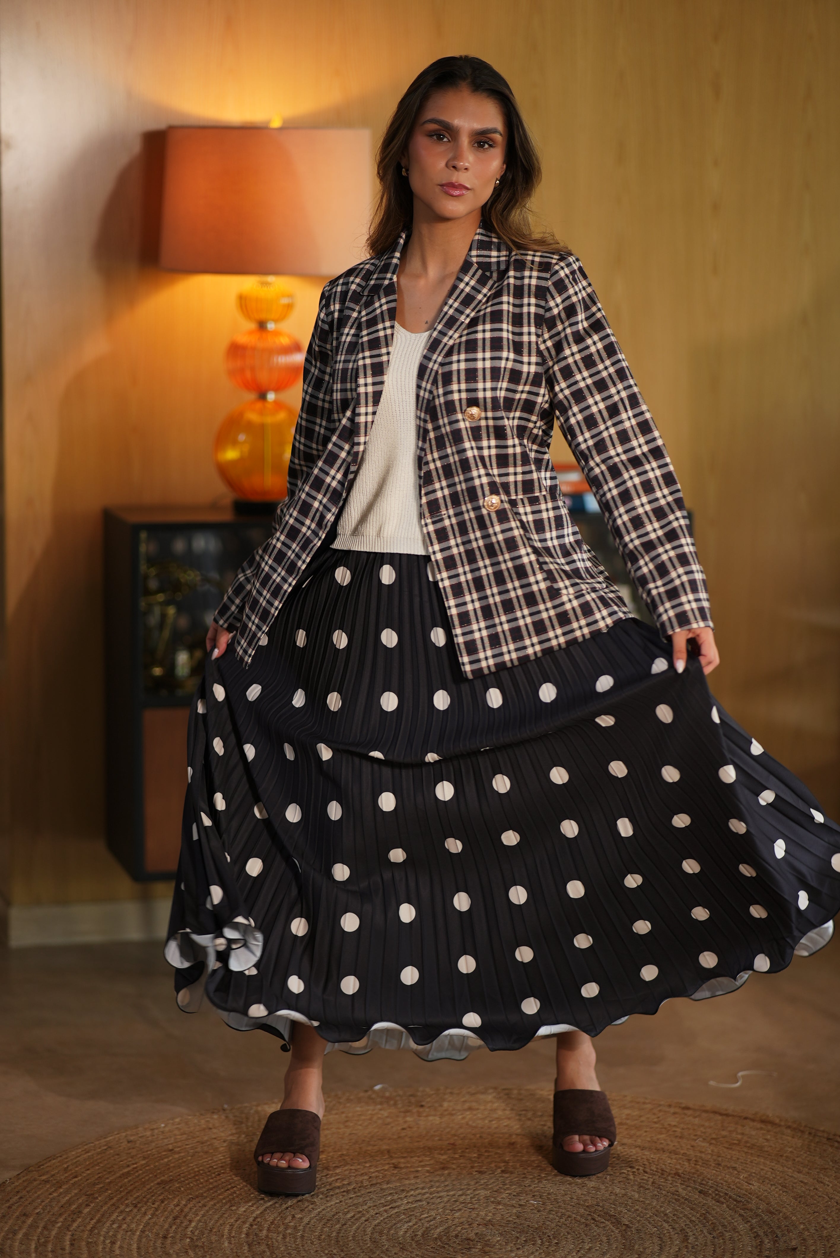 FALDA POLKA BOLAS