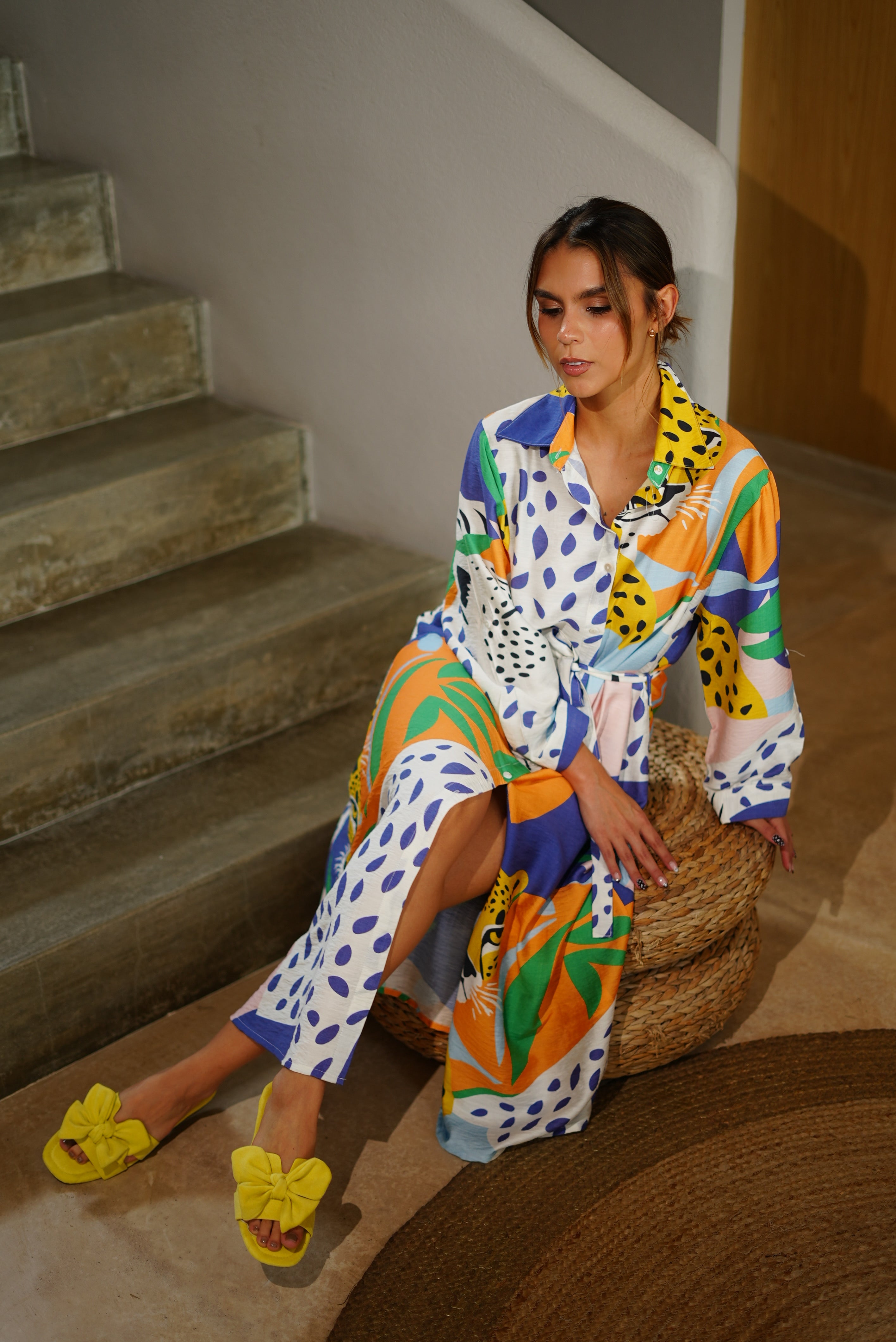 VESTIDO PRINT LEOPARD