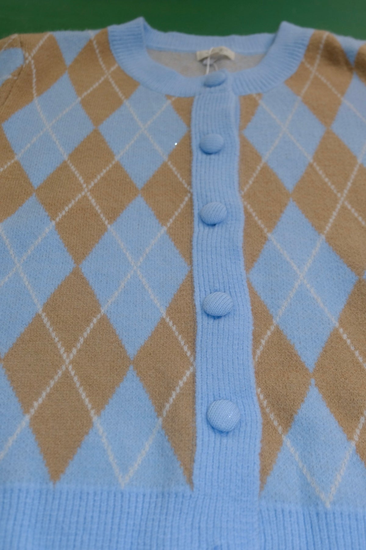CARDIGAN ROMBOS