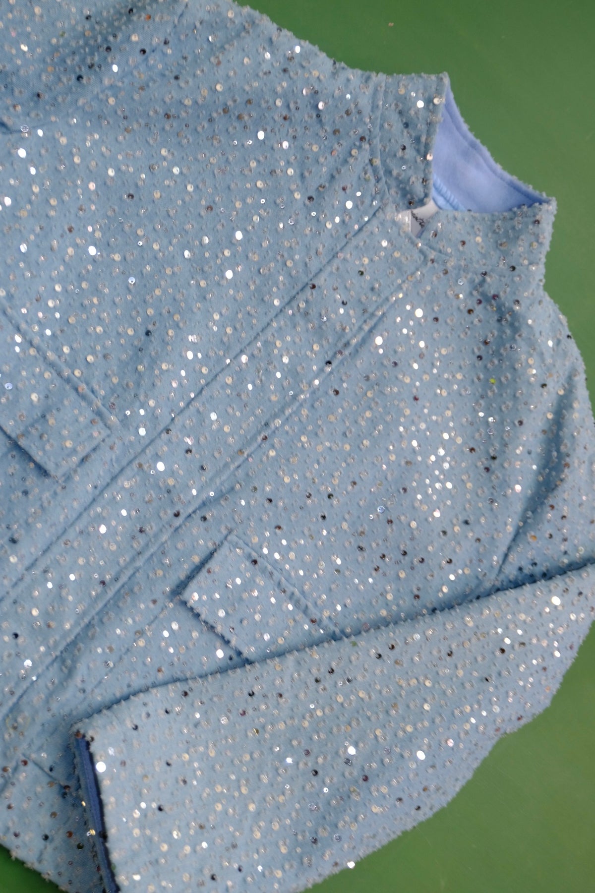 CHAQUETA JEAN LENTEJUELAS