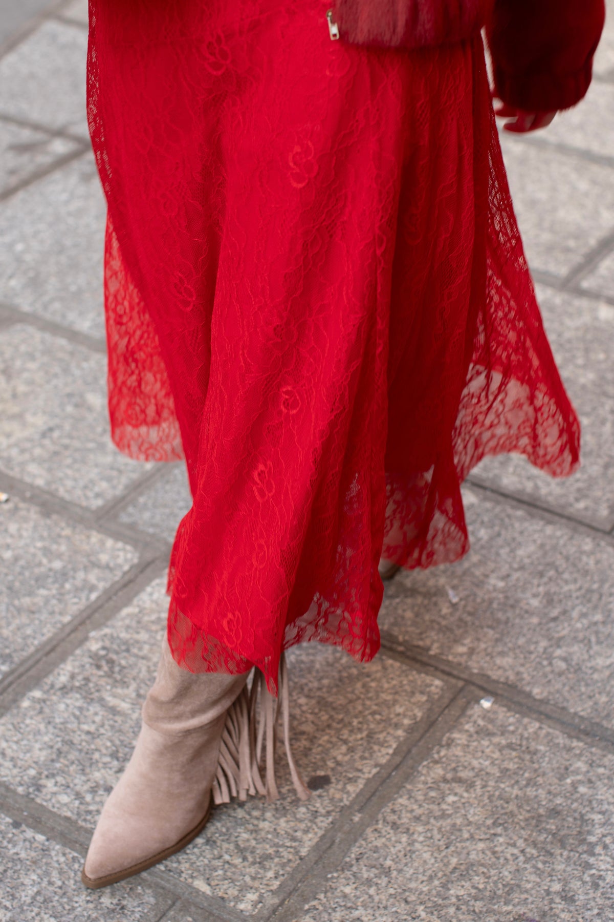 FALDA RED