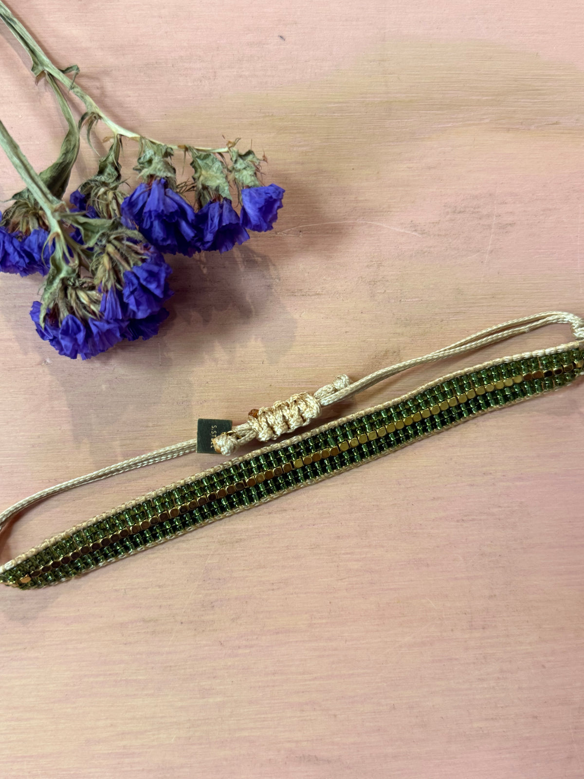 PULSERA TEJIDA MEDIANA