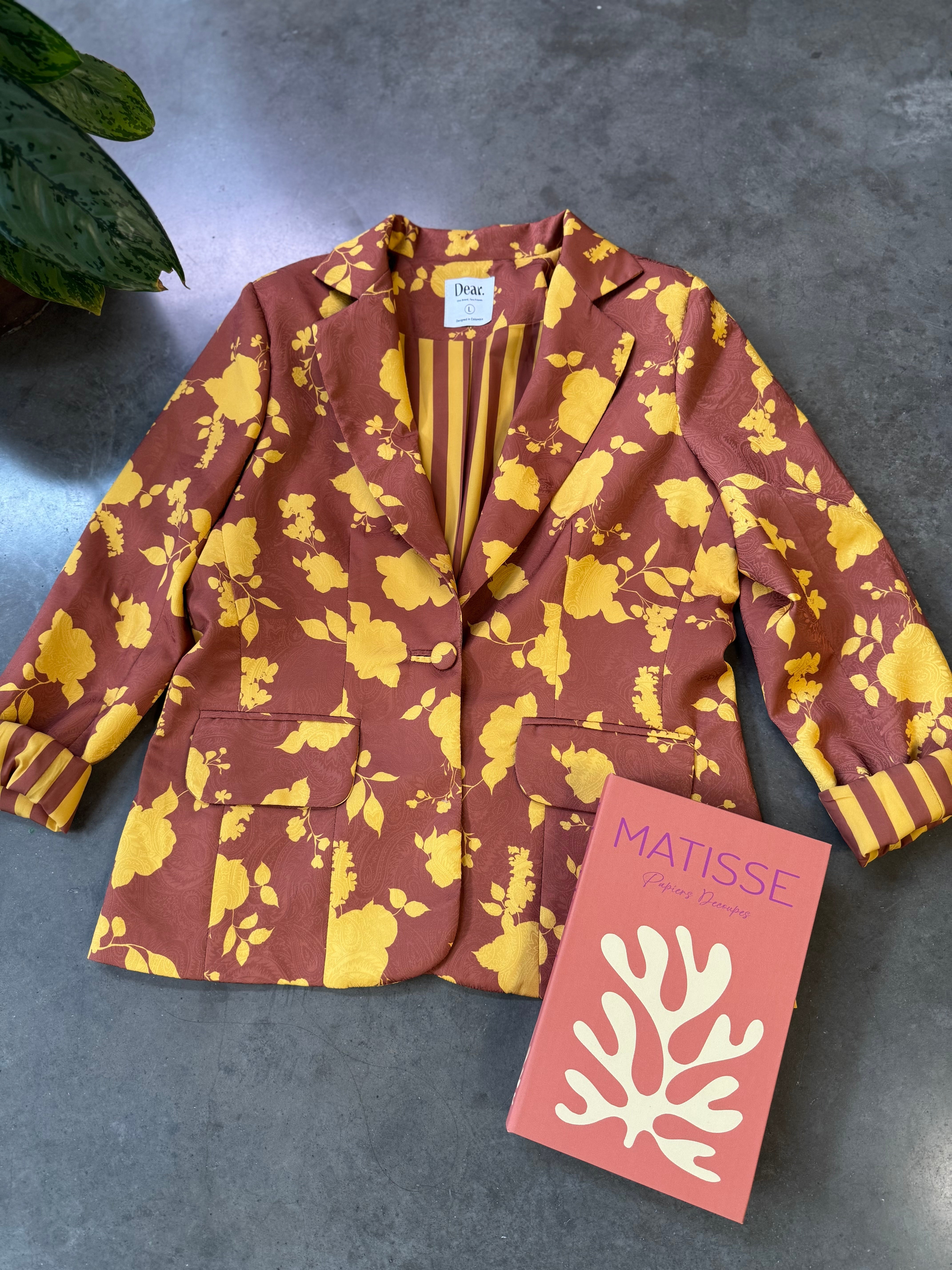 BLAZER AMARILLO FLORES
