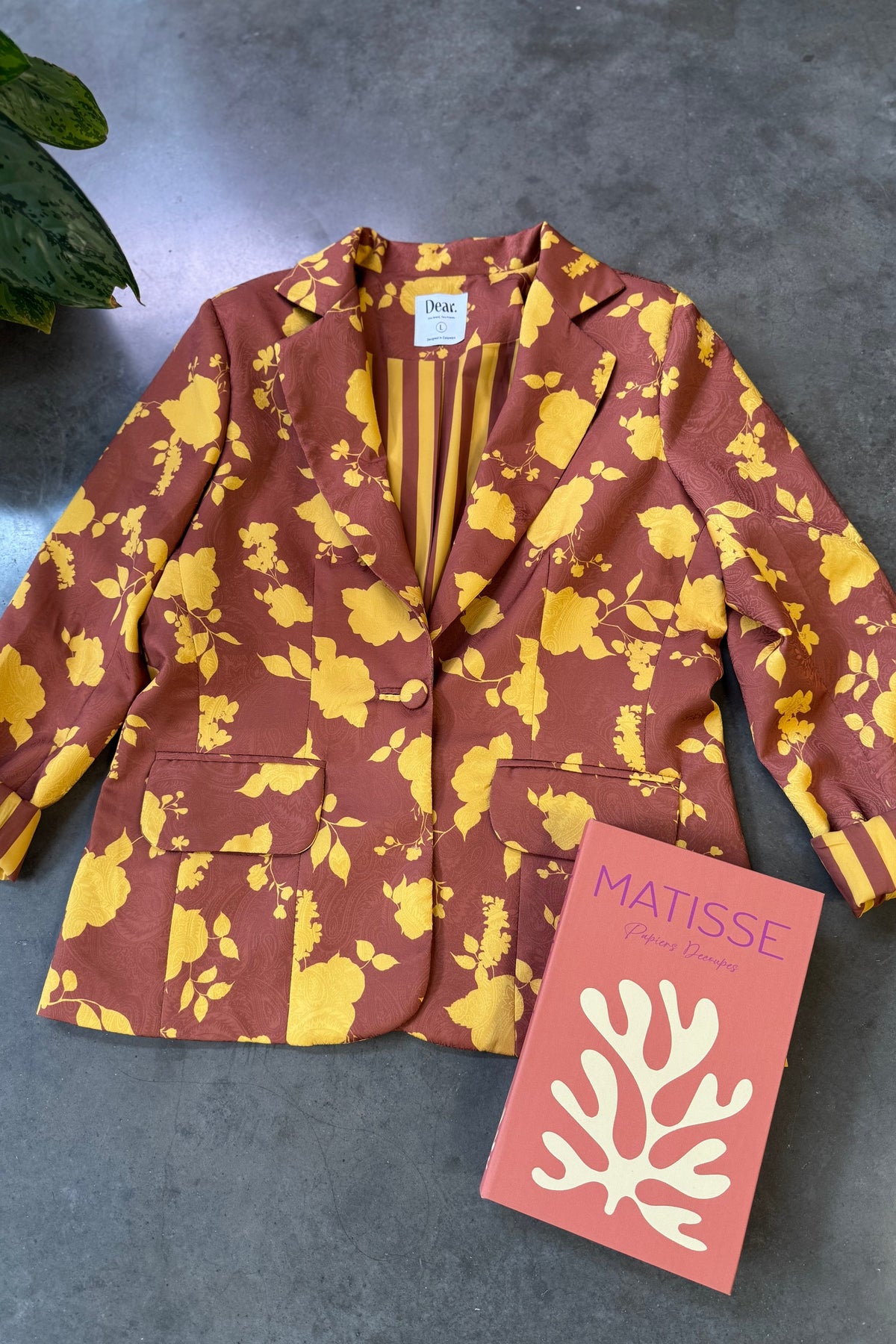 BLAZER AMARILLO FLORES