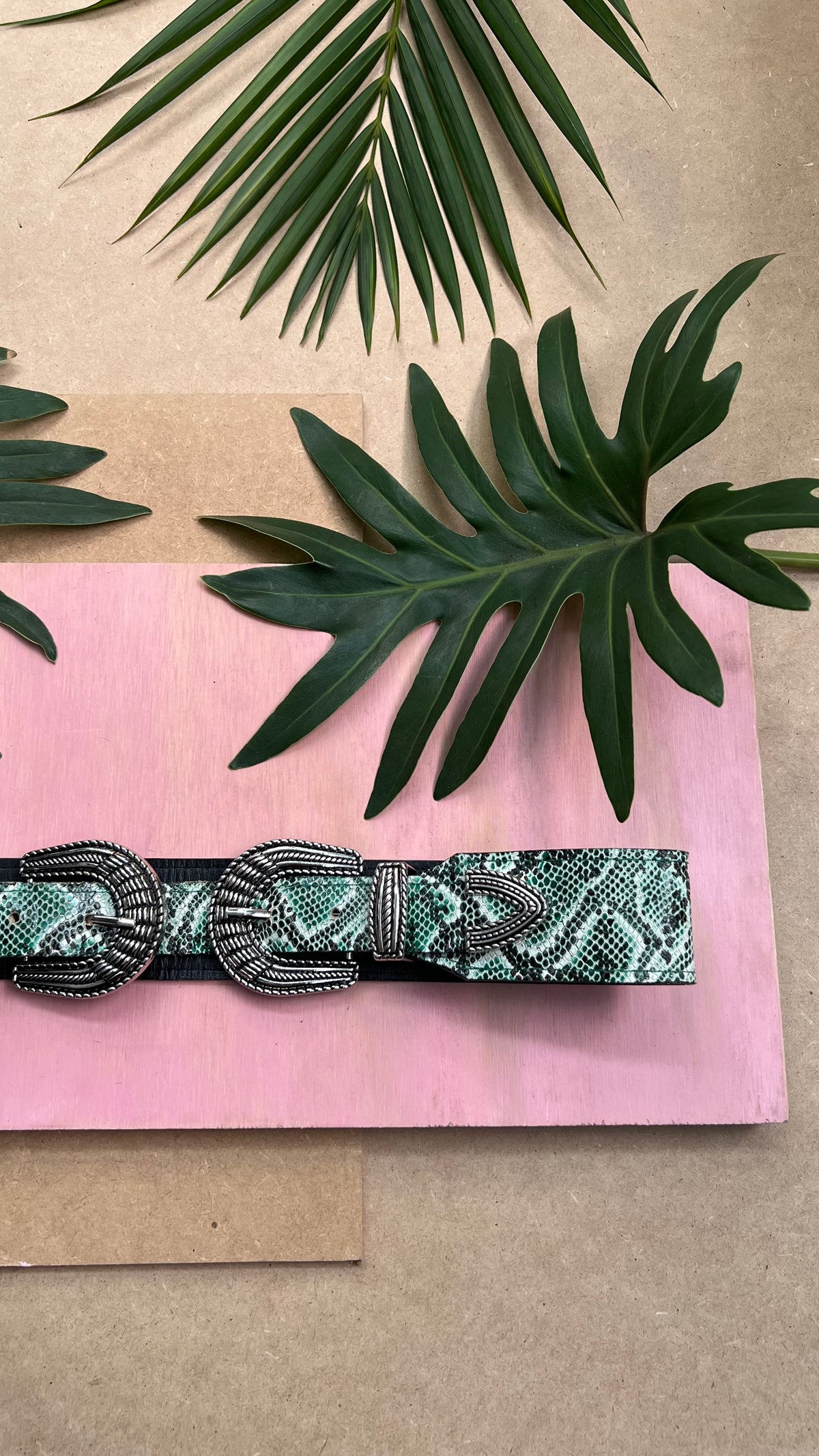 CINTURON ANIMAL PRINT