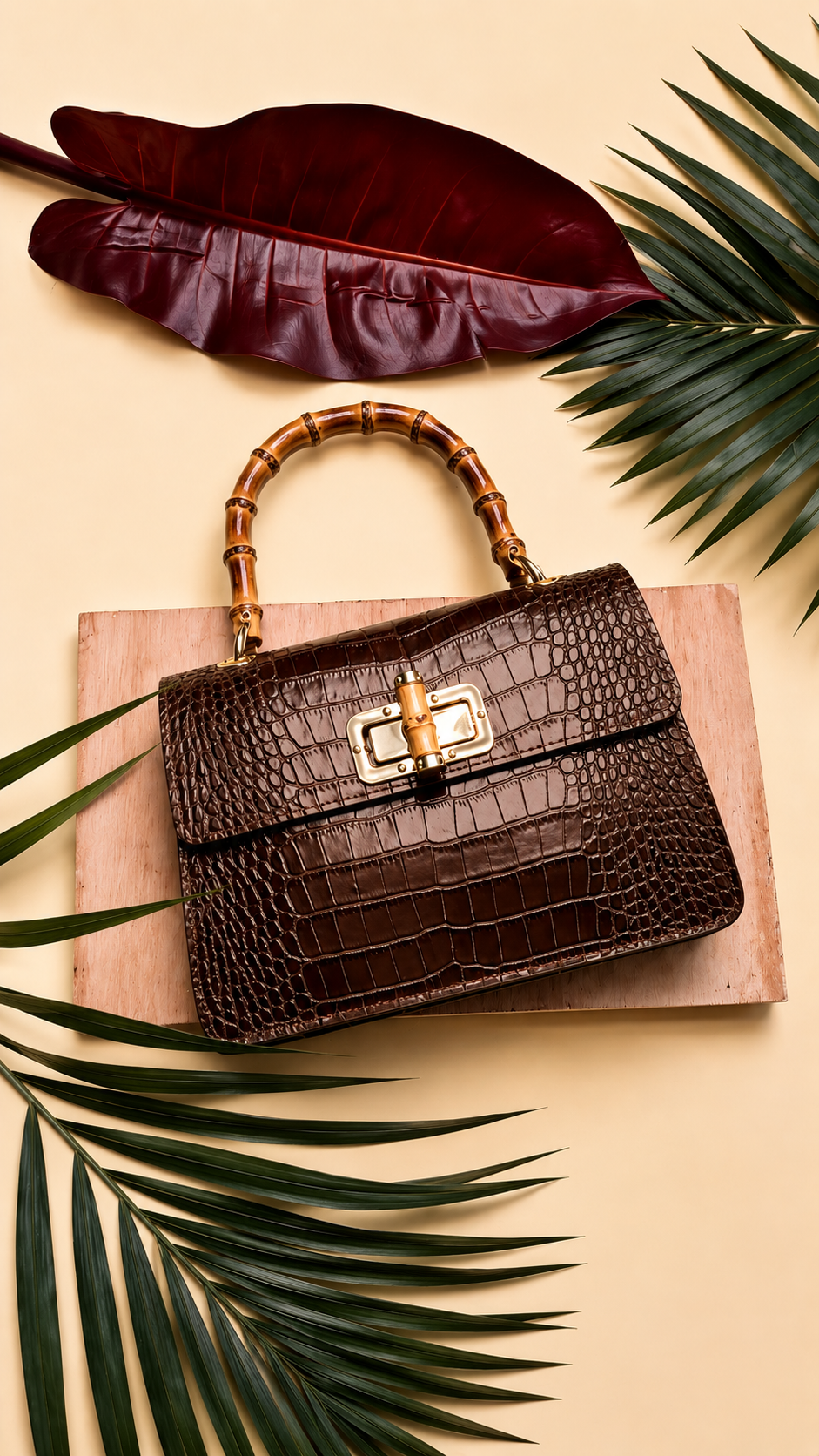 BOLSO COCO CON BAMBU