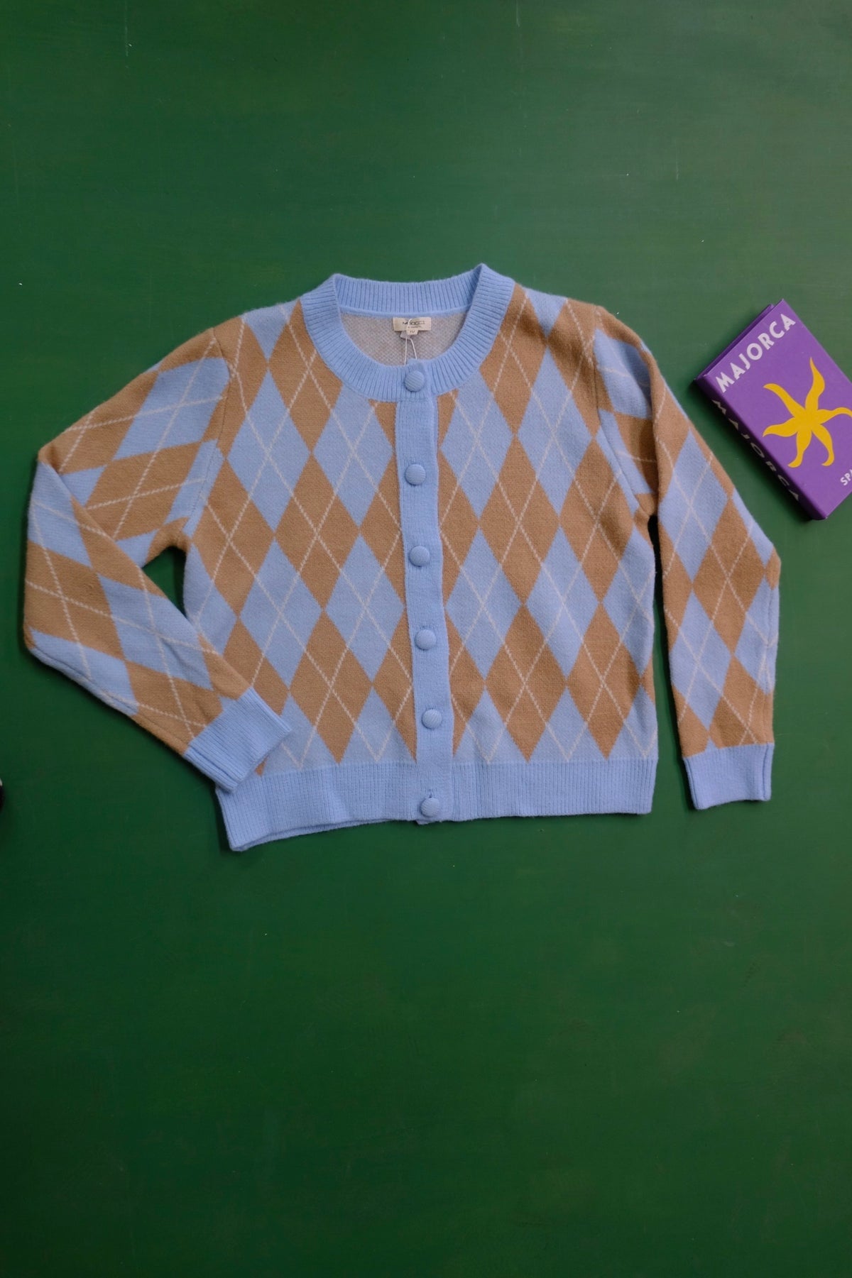 CARDIGAN ROMBOS