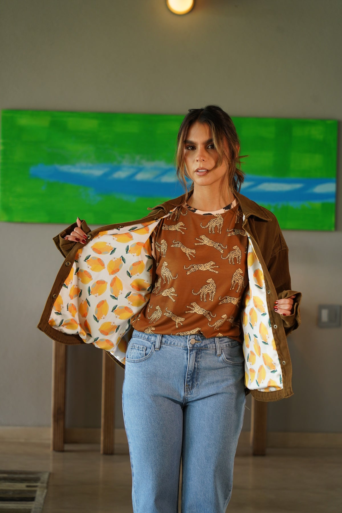 CHAQUETA BRODERIE