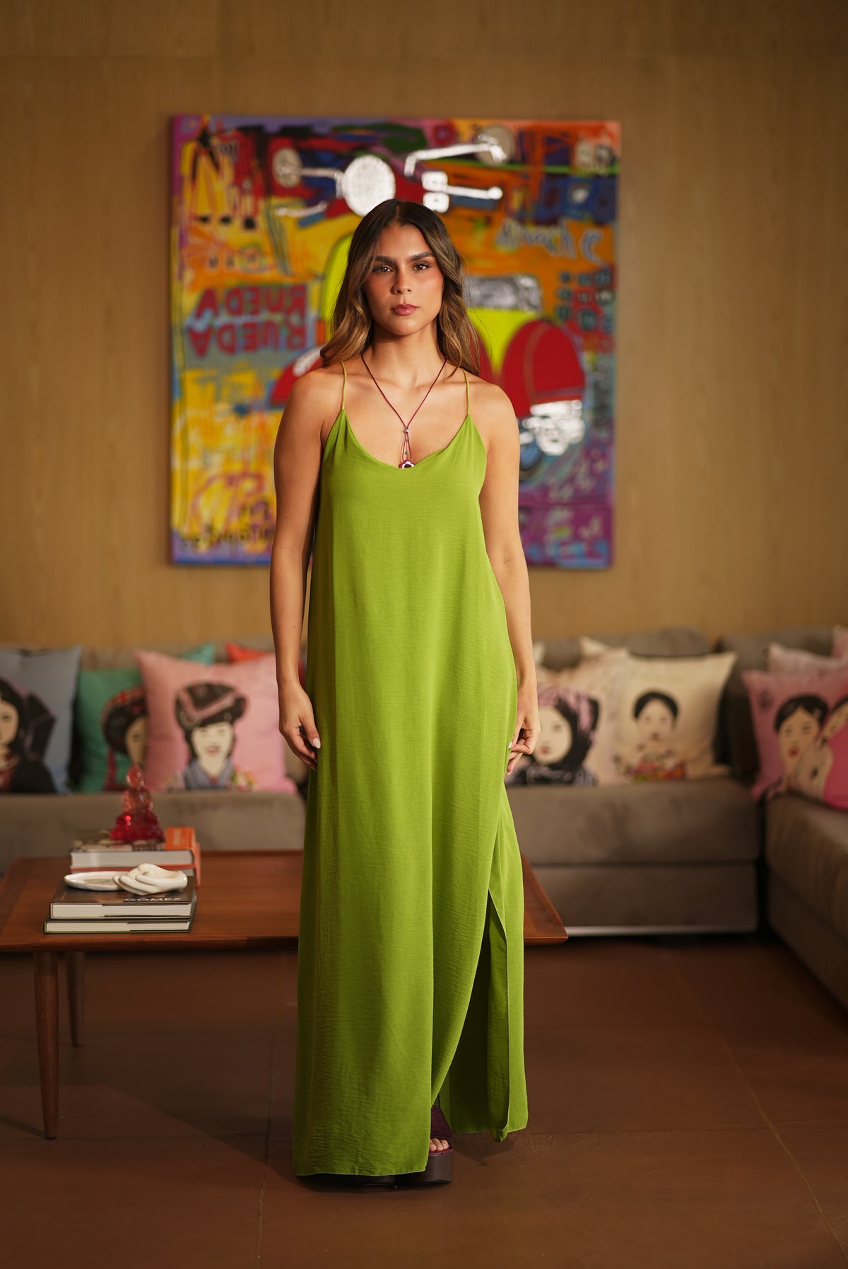 VESTIDO COLOR BLOCK