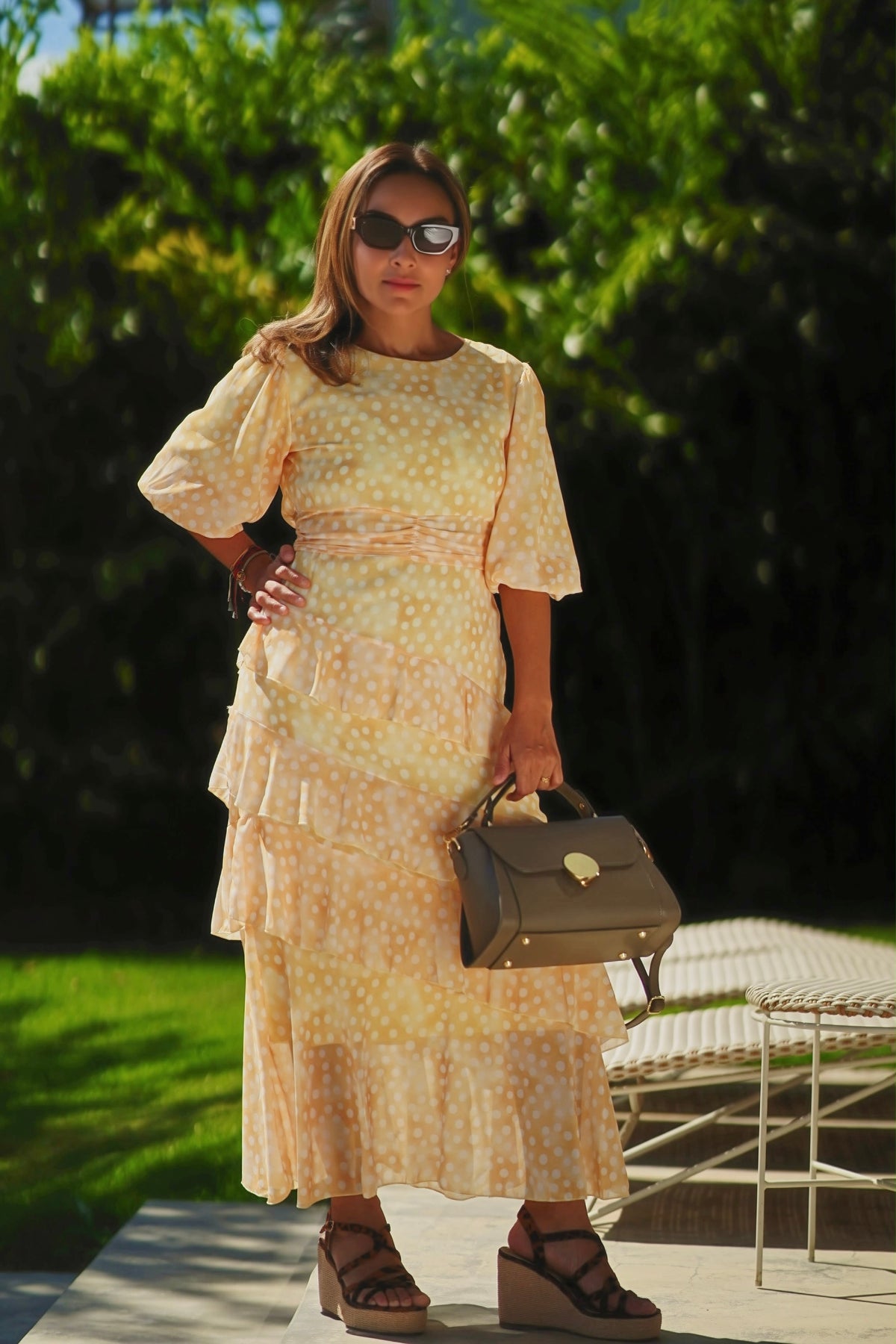 VESTIDO BOLEROS POLKA DOT