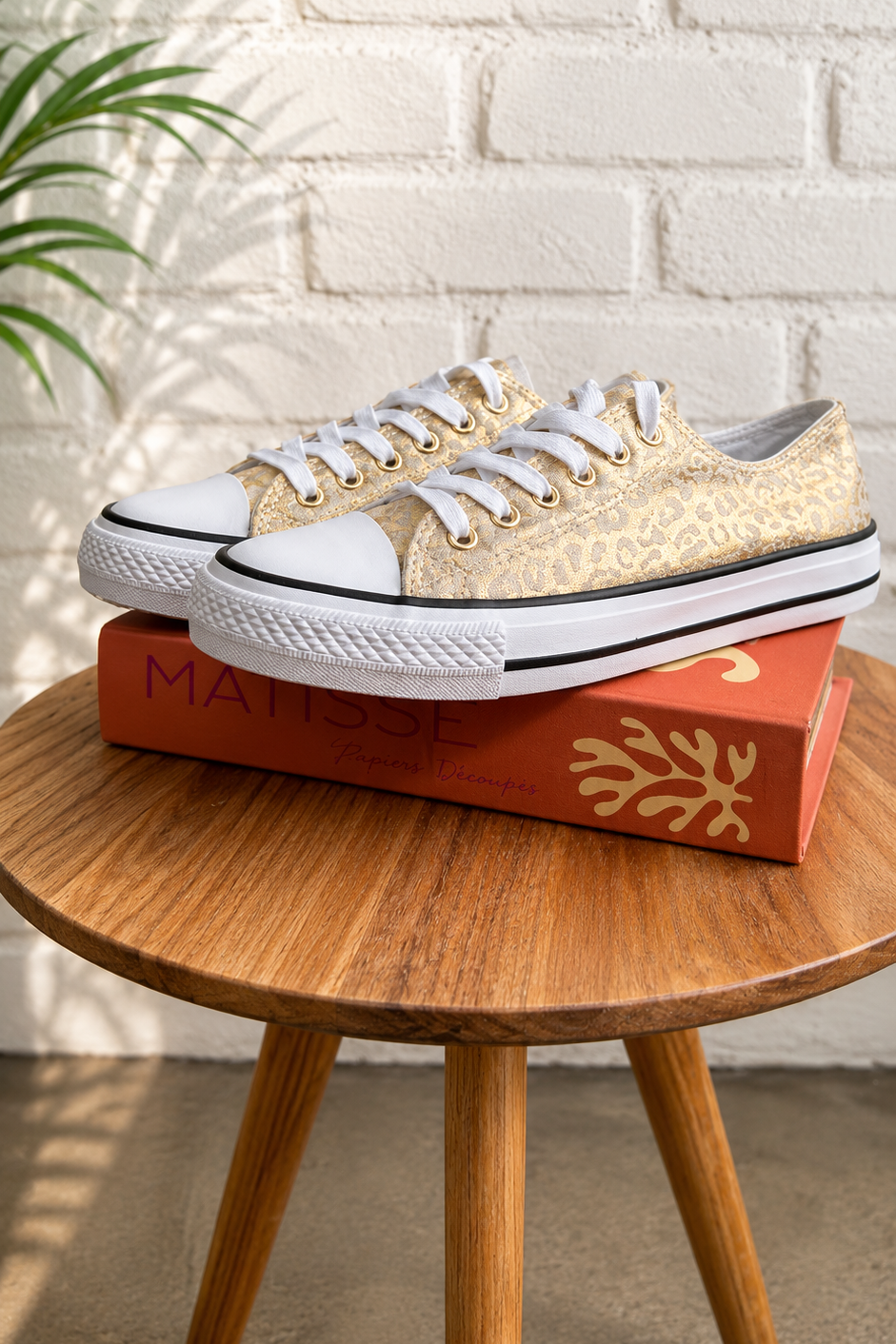 CONVERSE BRILLANTES LEOPARD
