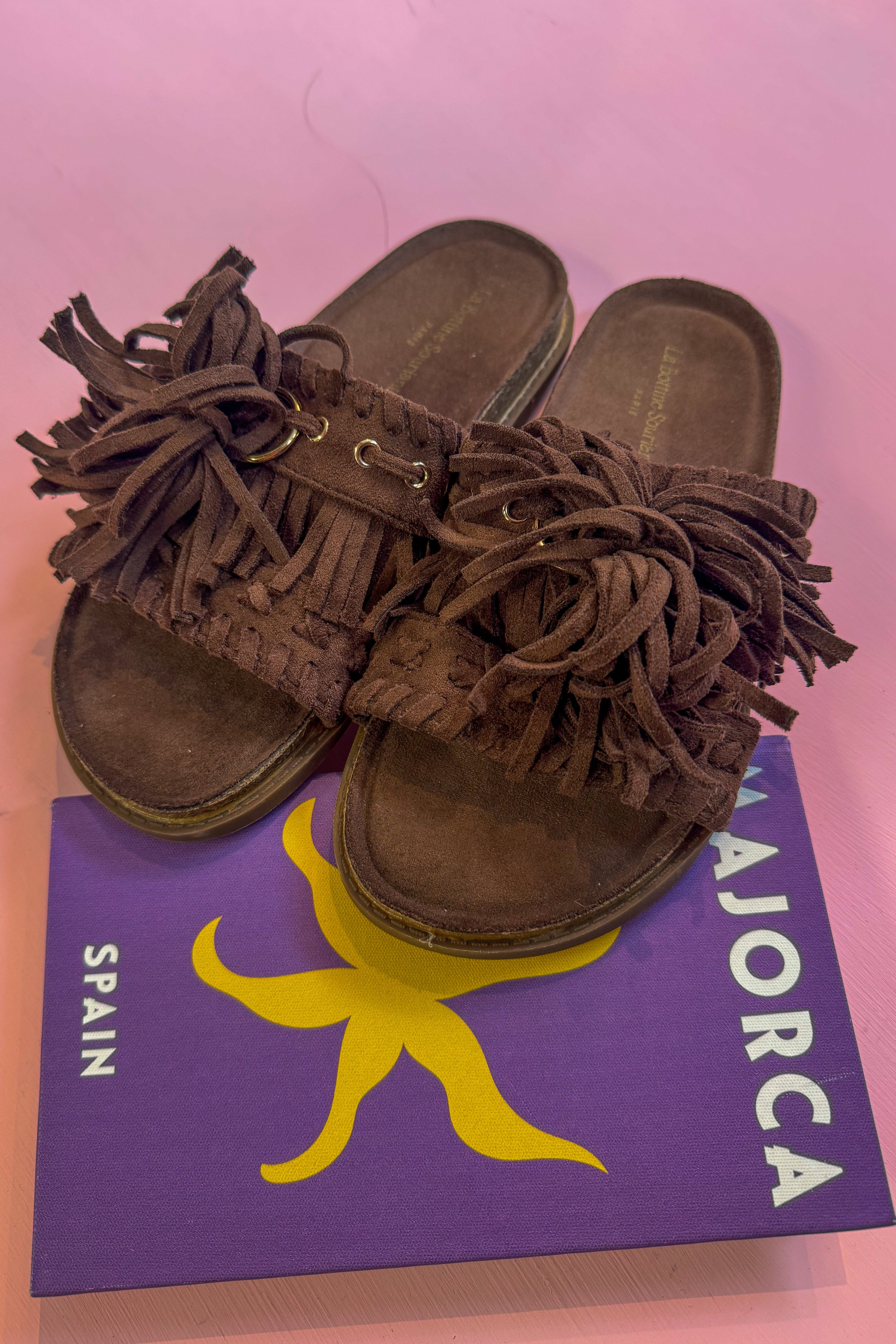 SANDALIA SUEDE FLECOS