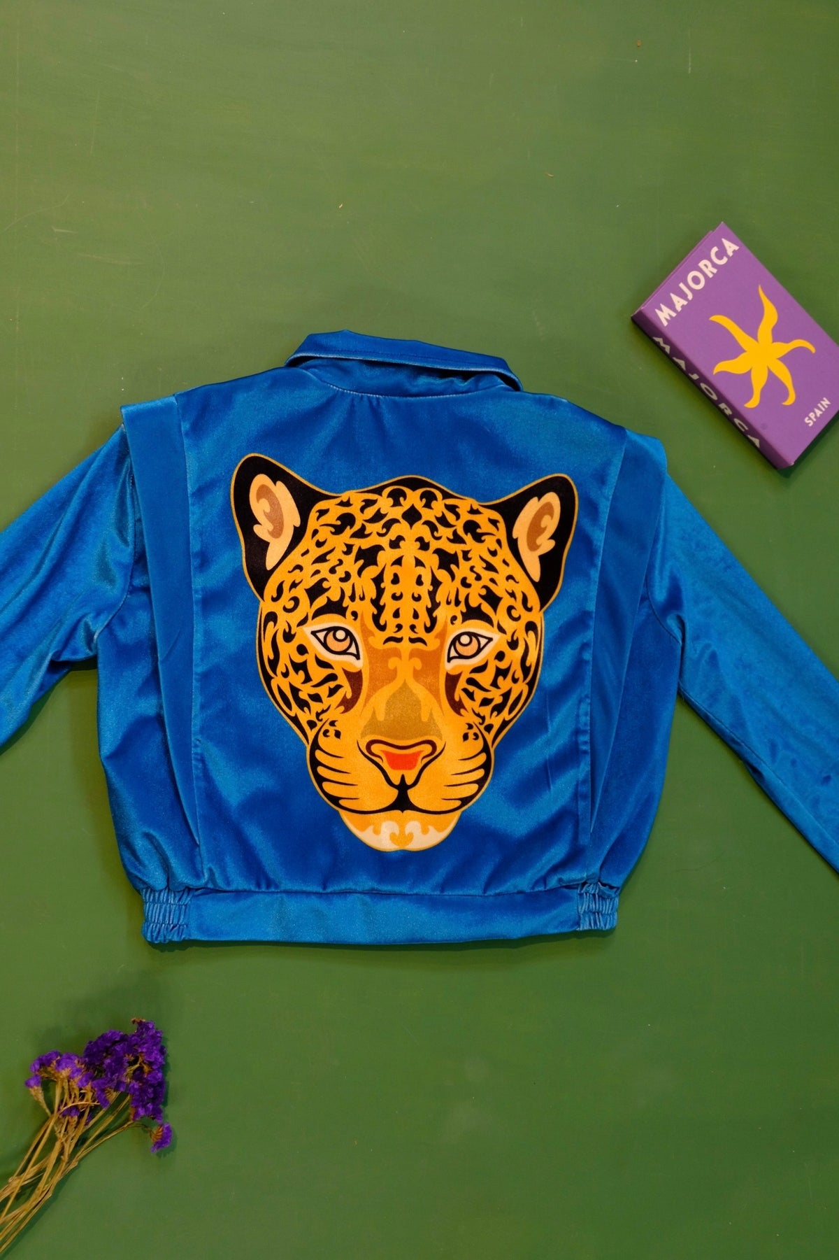 CHAQUETA ALITAS VELVET LEOPARD