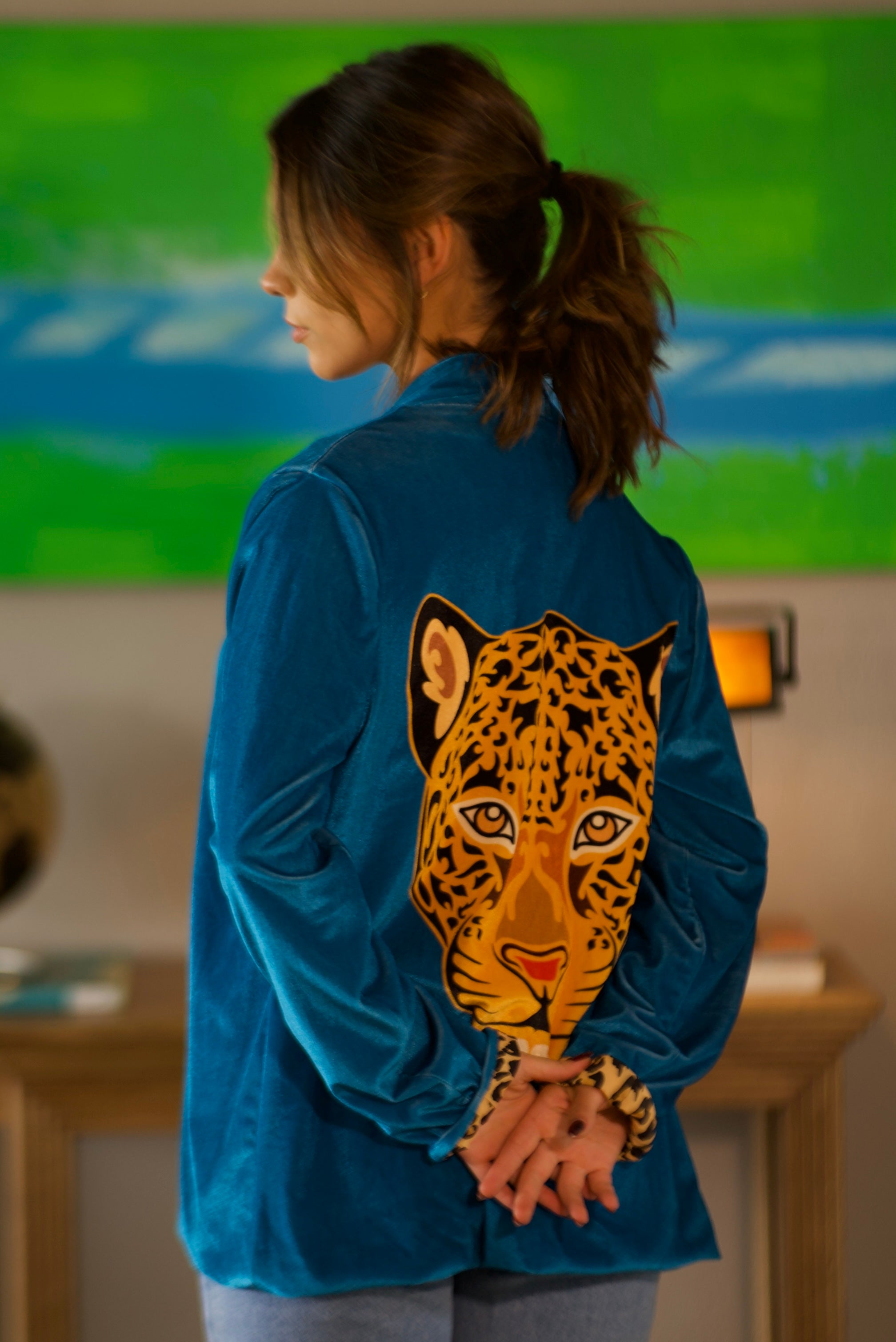 SUAVITO VELVET LEOPARD