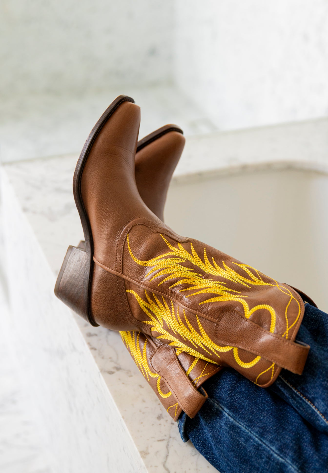 BOTAS TEXANA CANELA