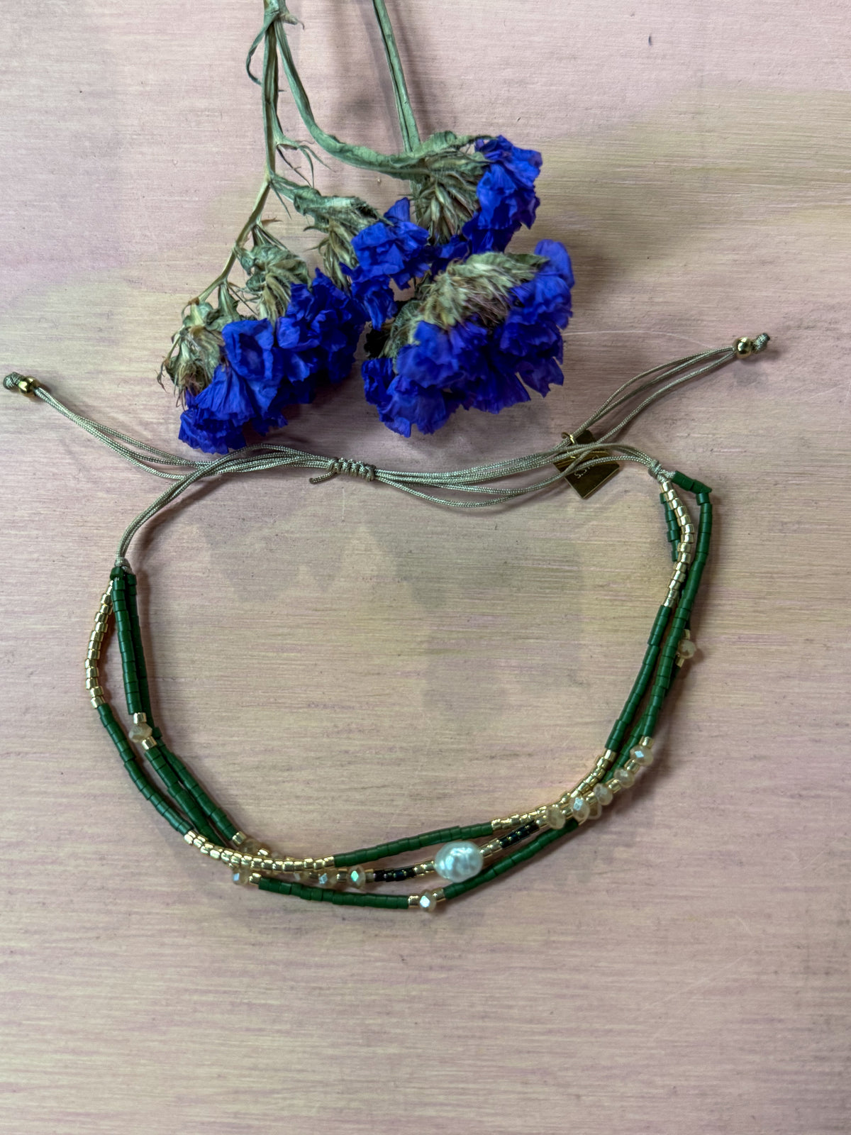 PULSERA TEJIDA MEDIANA