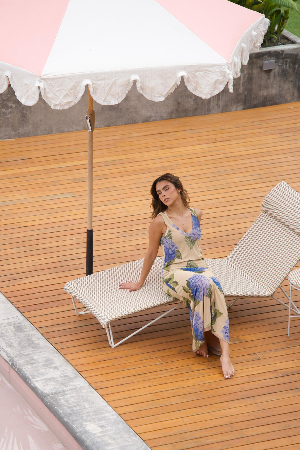 VESTIDO MESH HORTENSIAS