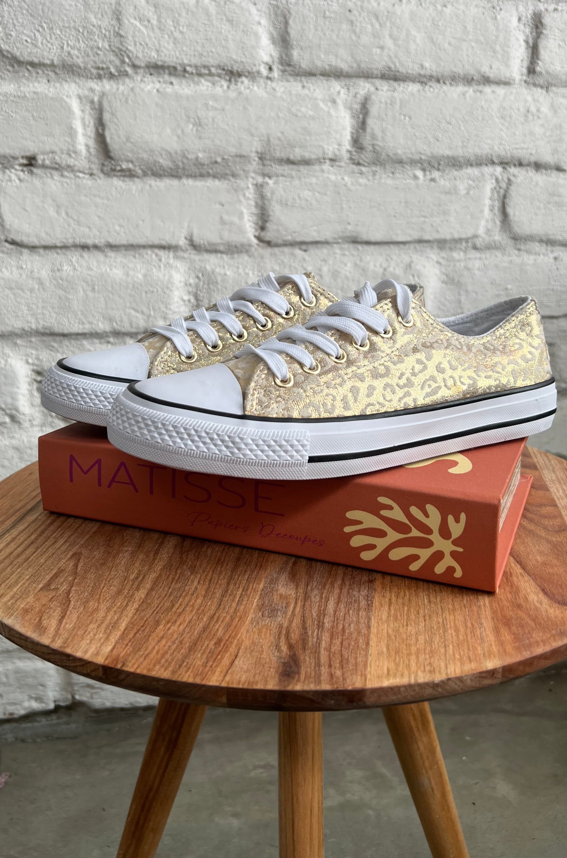 CONVERSE BRILLANTES LEOPARD