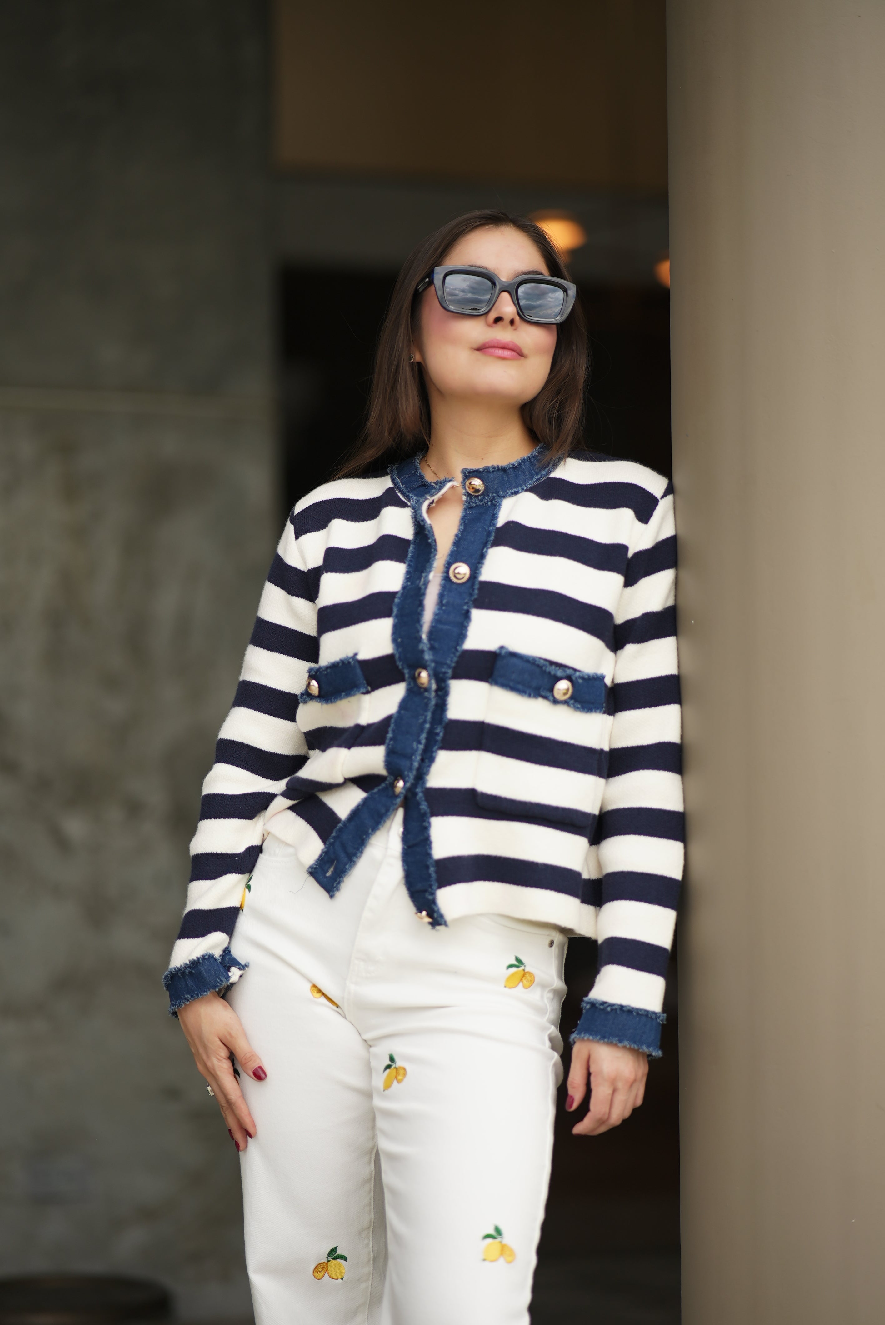 CARDIGAN RAYAS