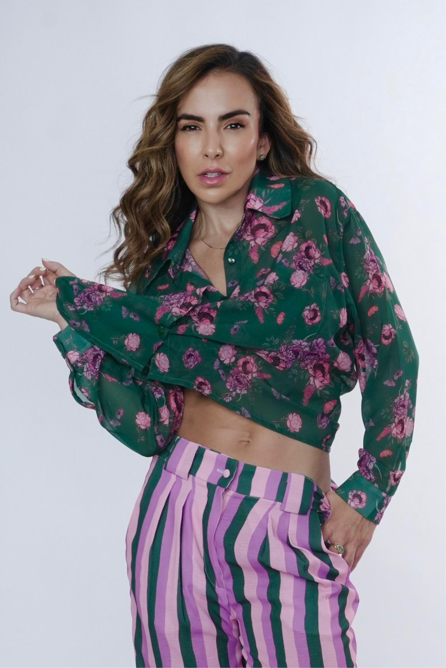 CAMISA FLOWERS