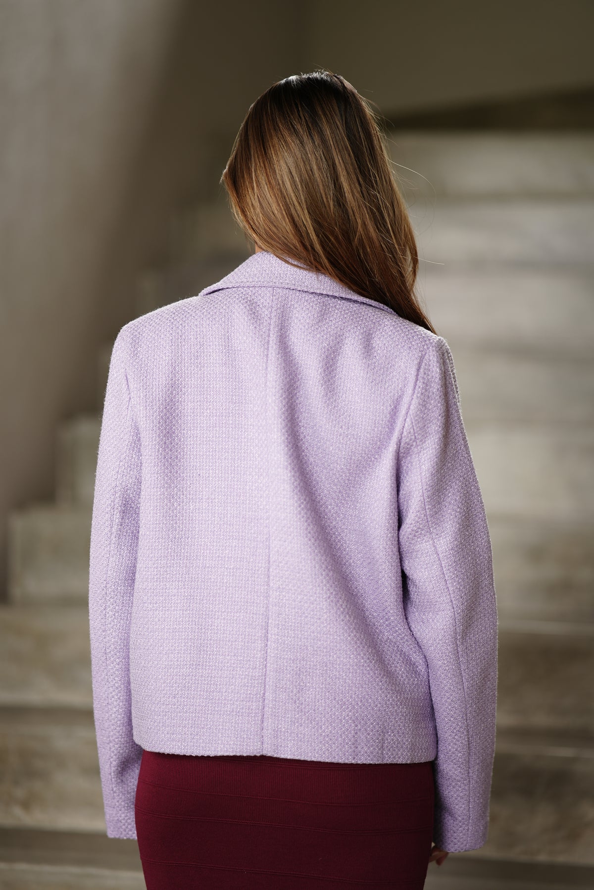 BLAZER LILAC NOIR