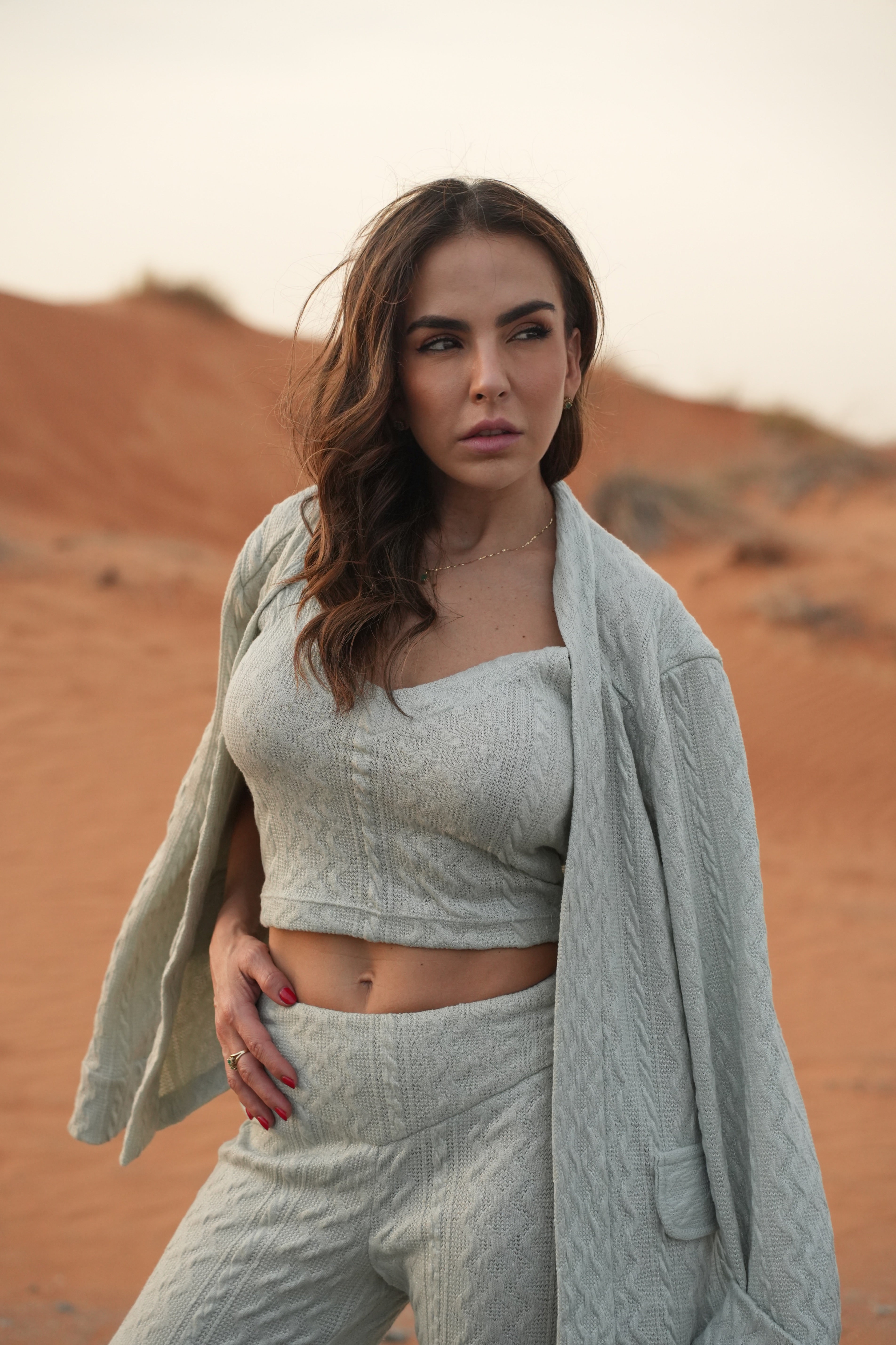 CHAQUETA GREEN BEIGE
