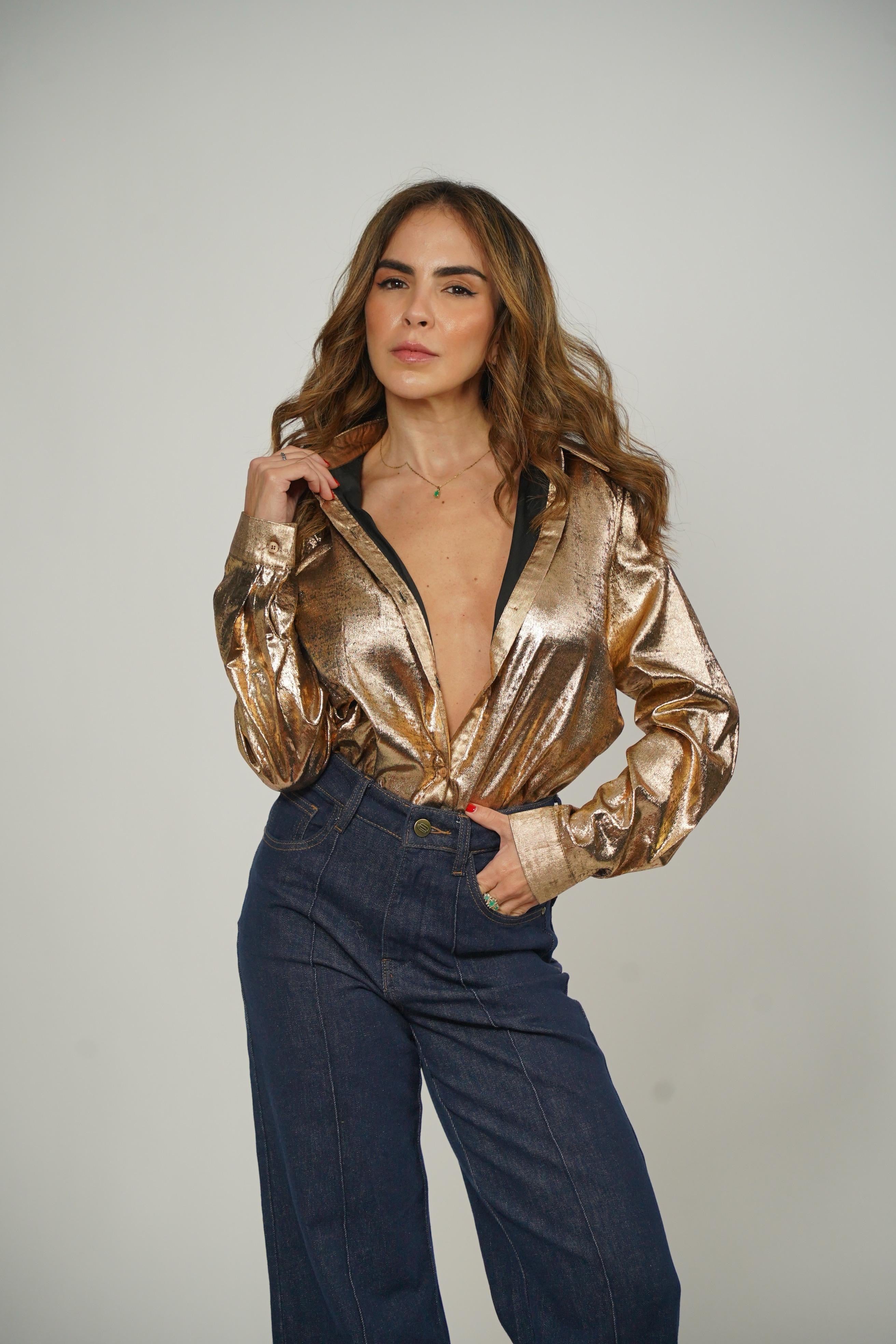 CAMISA BRONCE