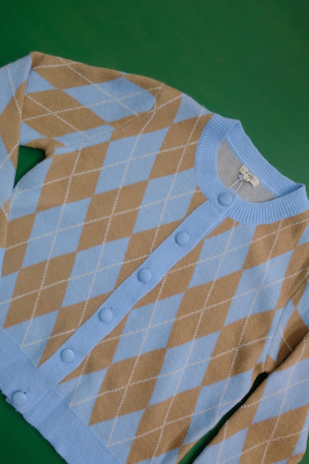 CARDIGAN ROMBOS
