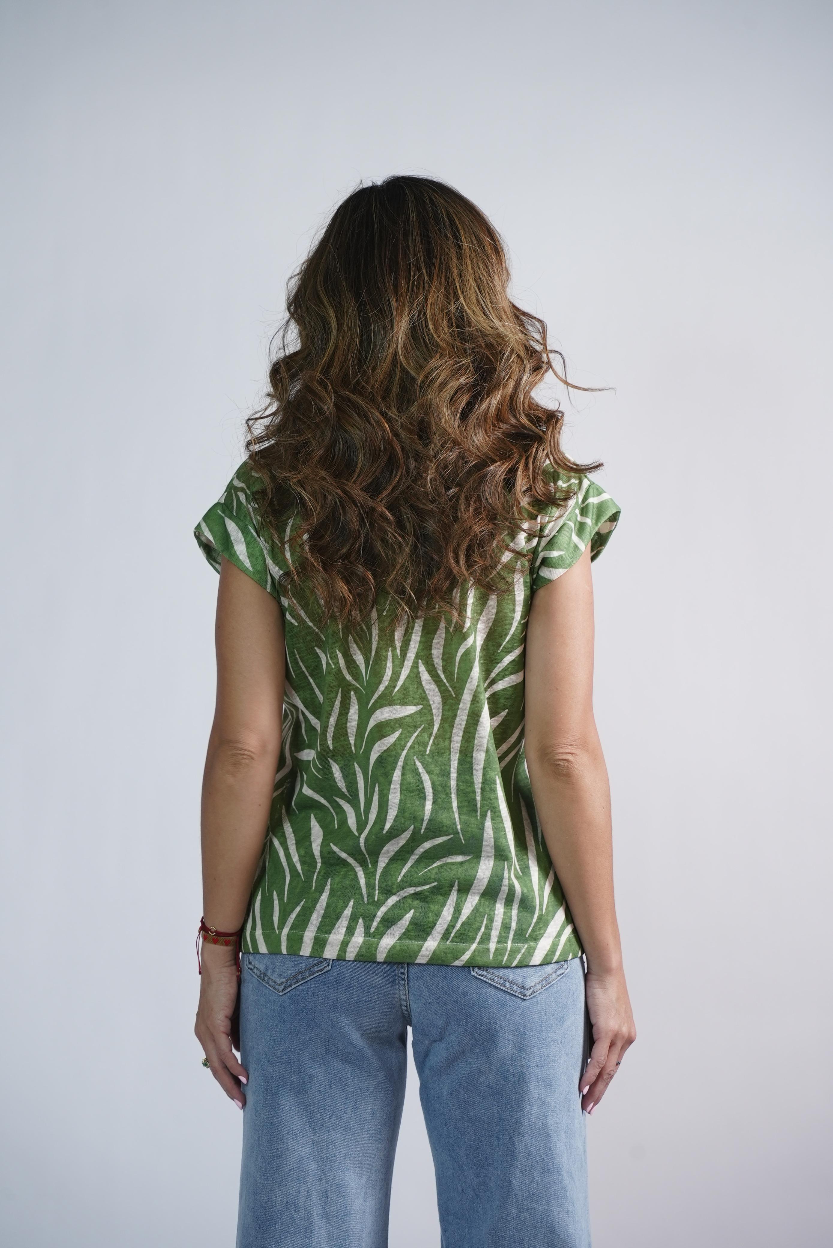 CAMISETA GREEN TIGER