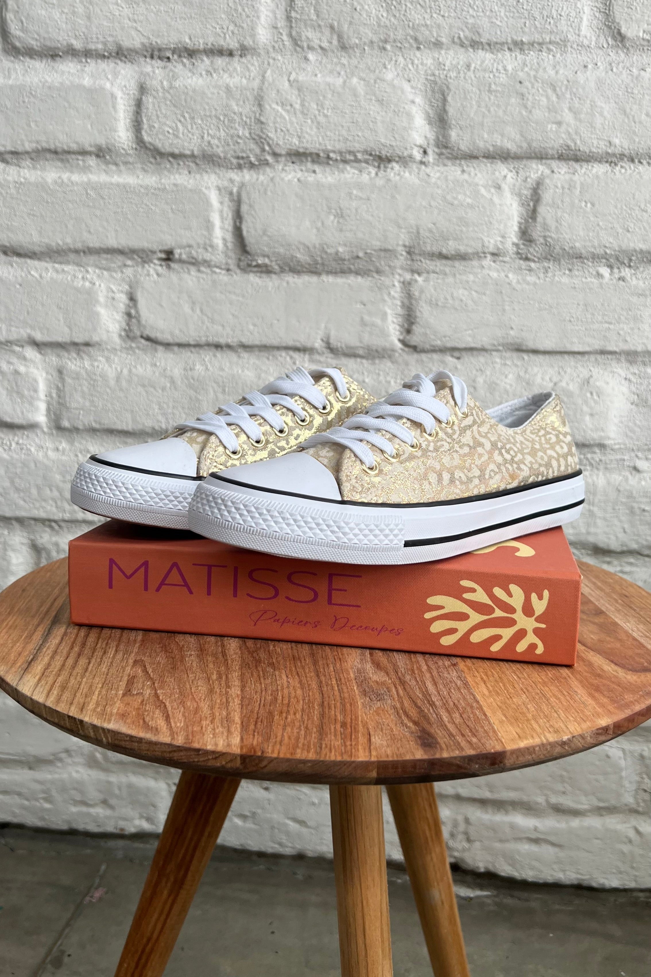 CONVERSE BRILLANTES LEOPARD