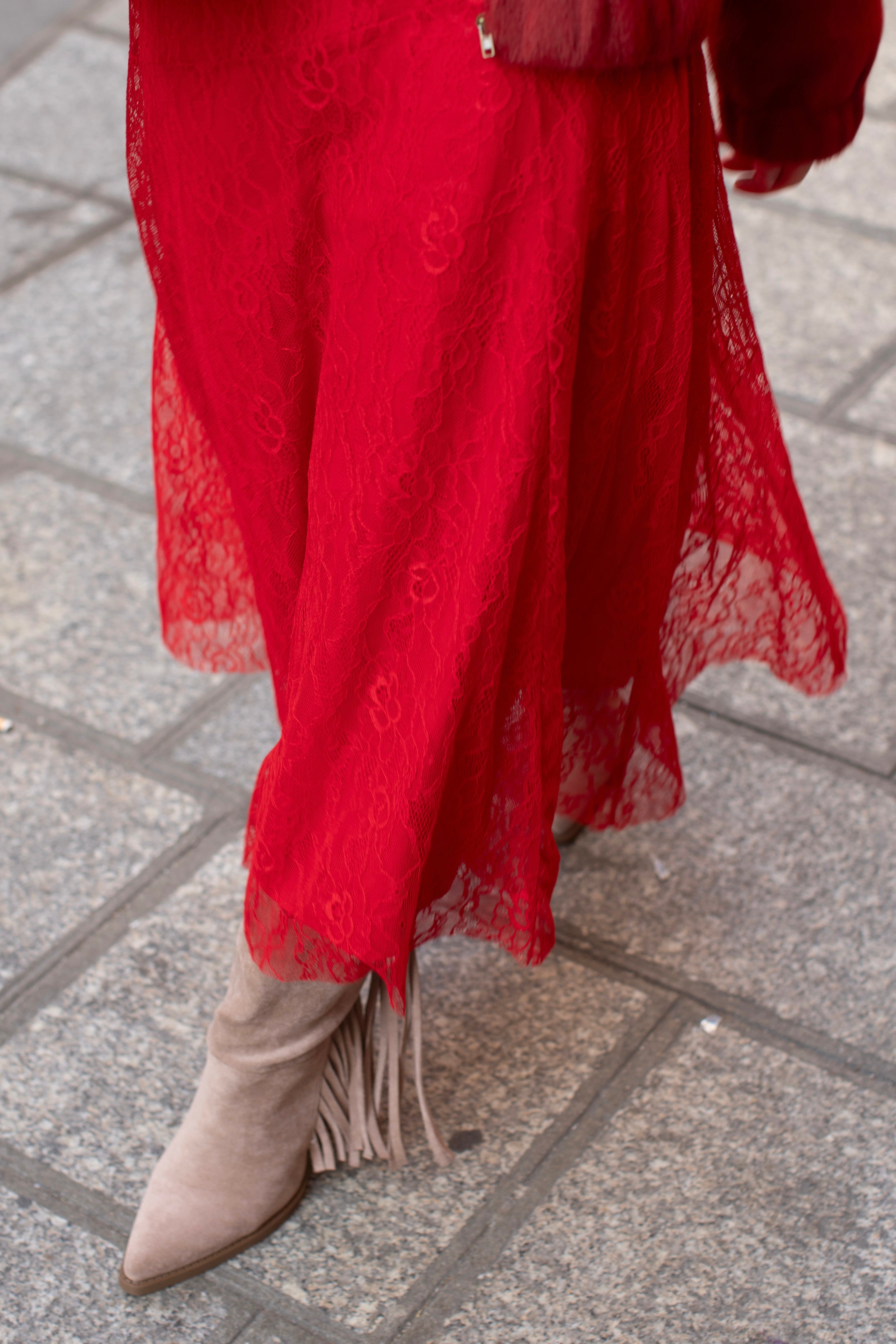 FALDA RED