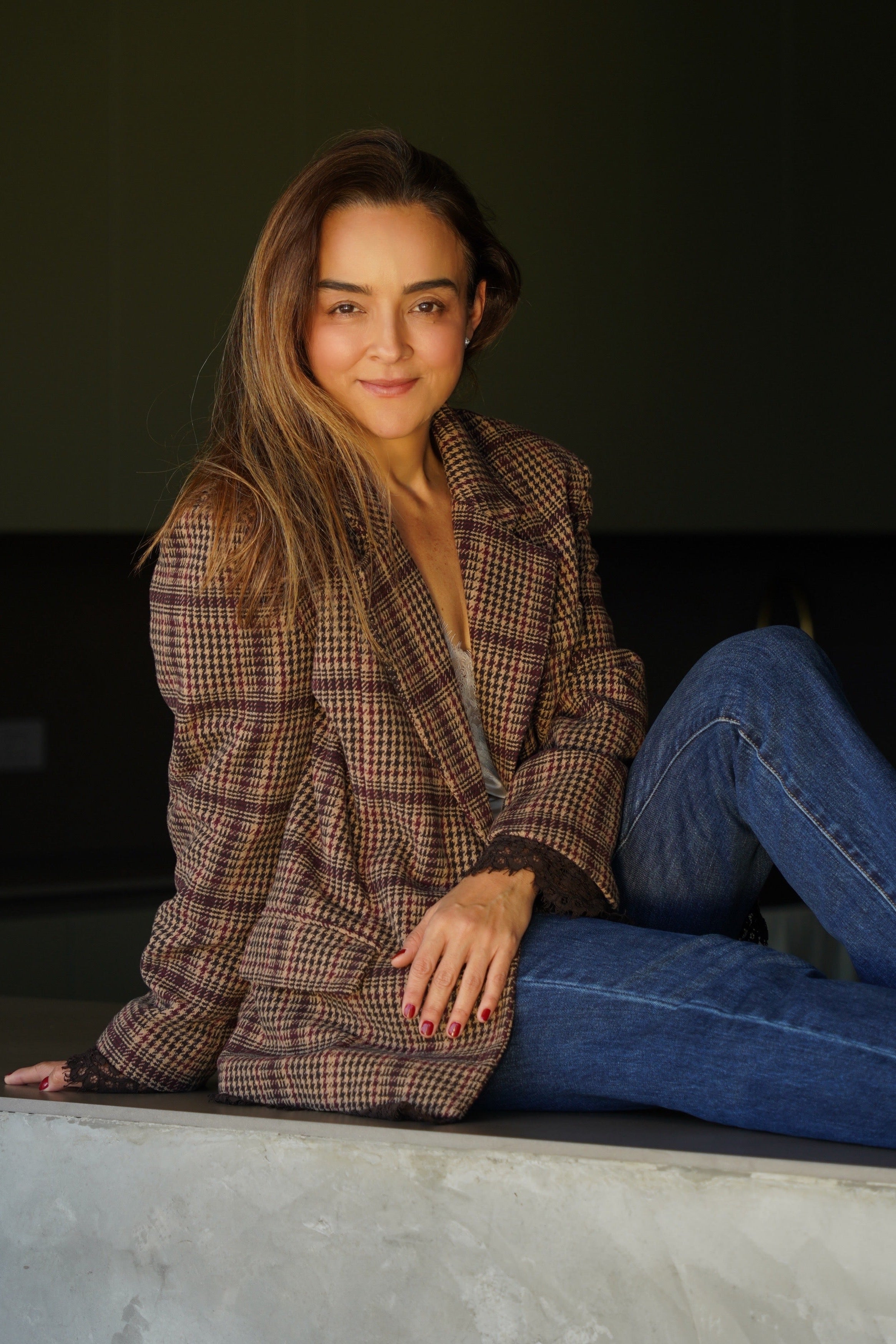CHAQUETA TARTAN