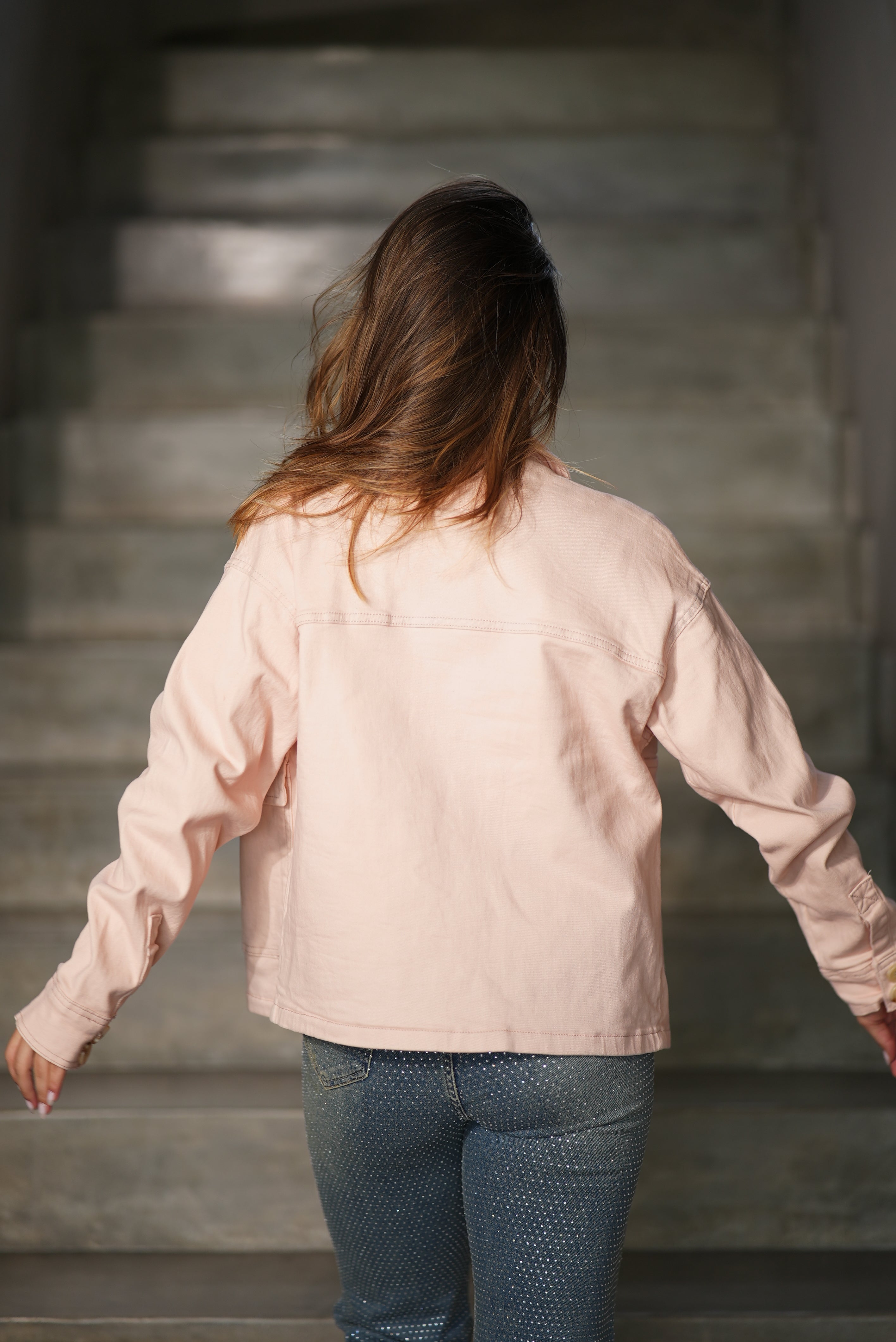 CHAQUETA PALO DE ROSA