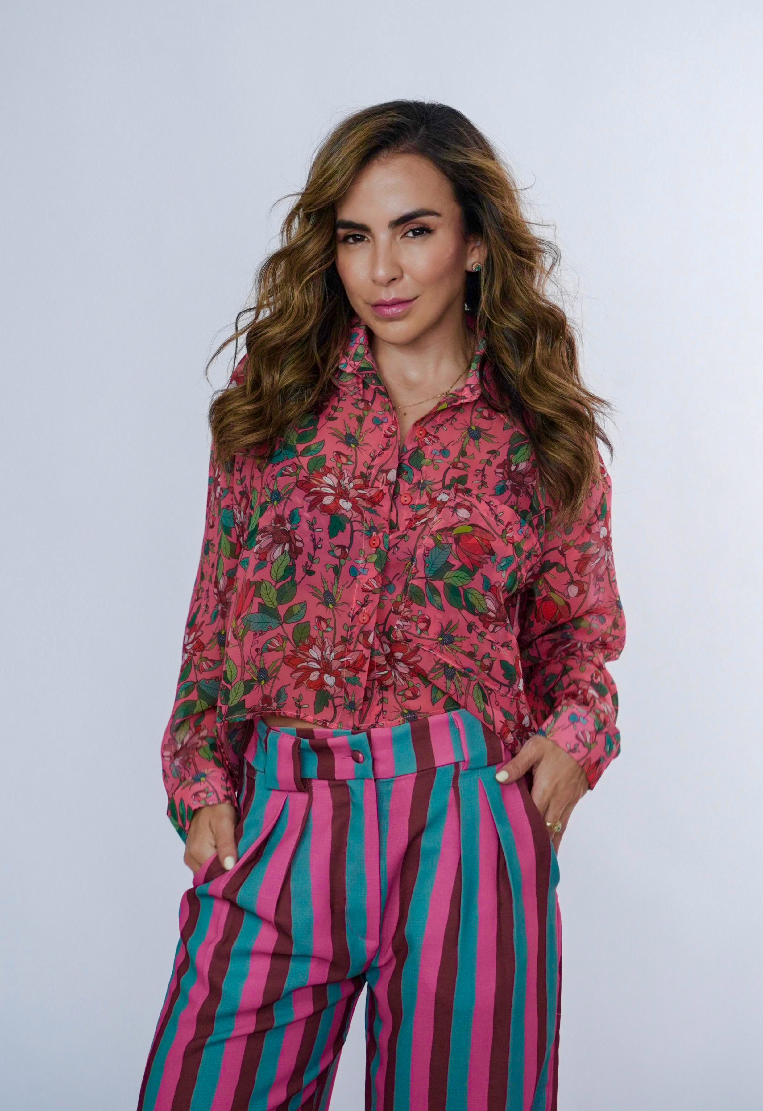 CAMISA FLOWERS