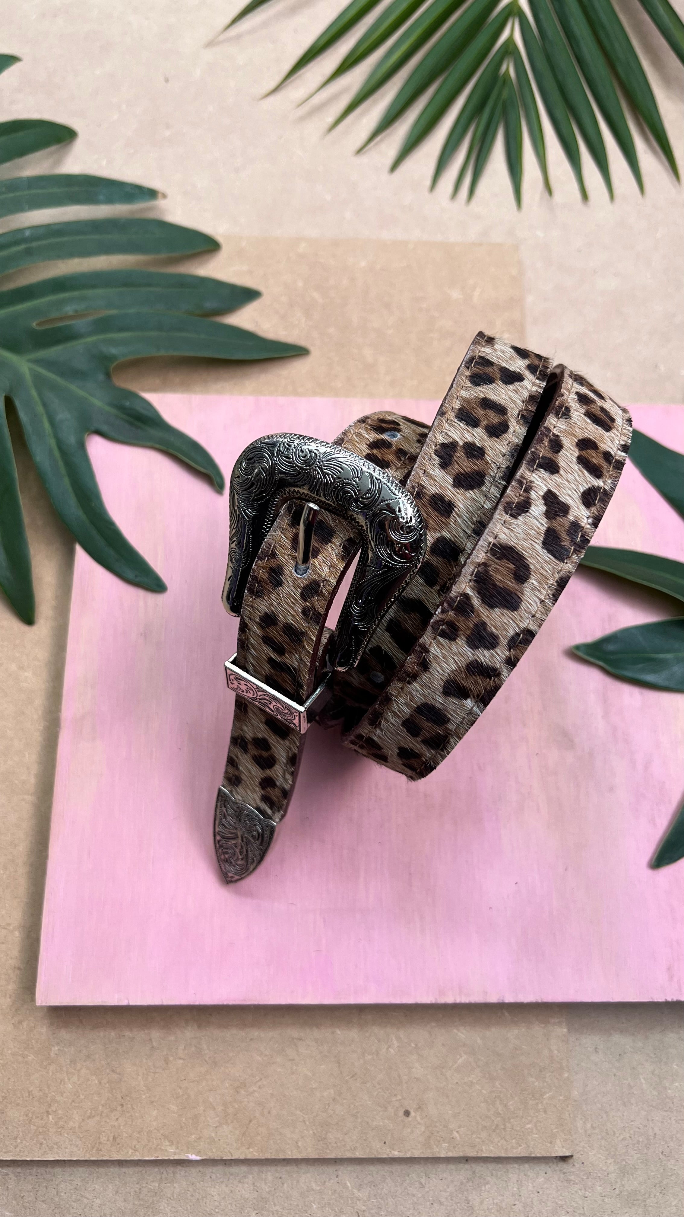 CINTURON ANIMAL PRINT