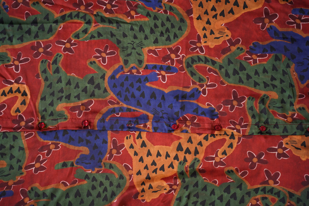 VESTIDO KIMONO A MOTIF