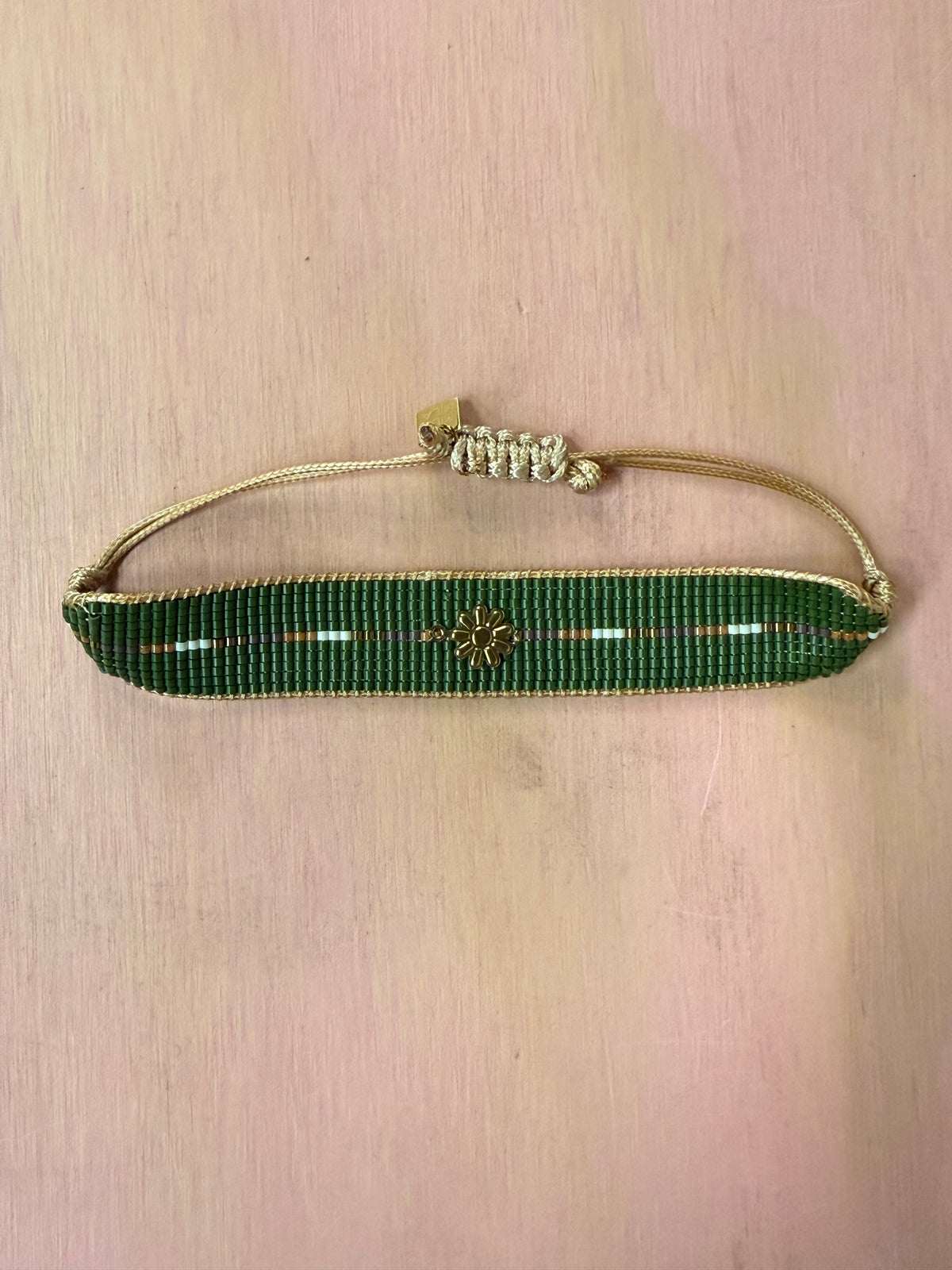 PULSERA TEJIDA GRUESA