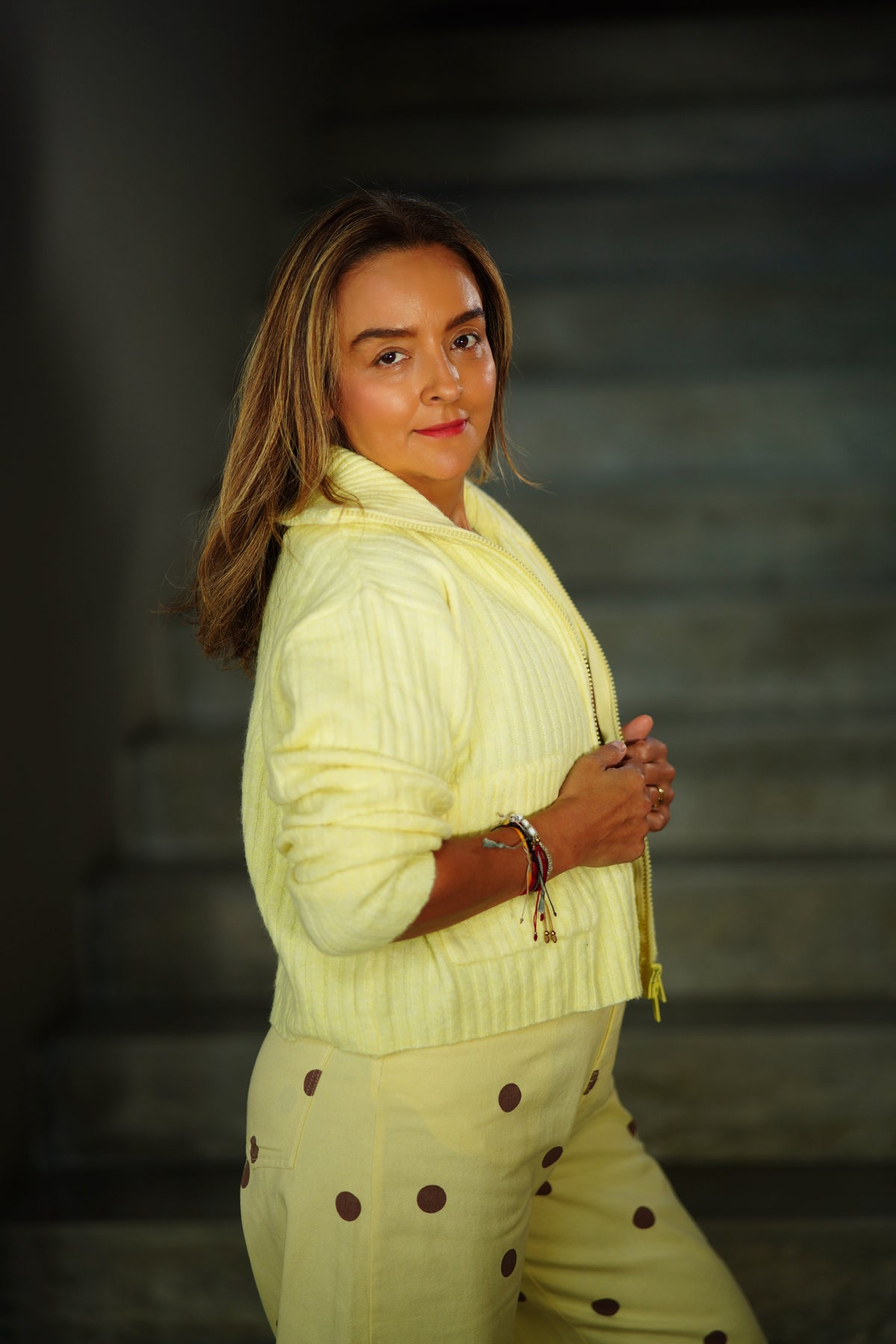 SACO LAURIE BABY YELLOW