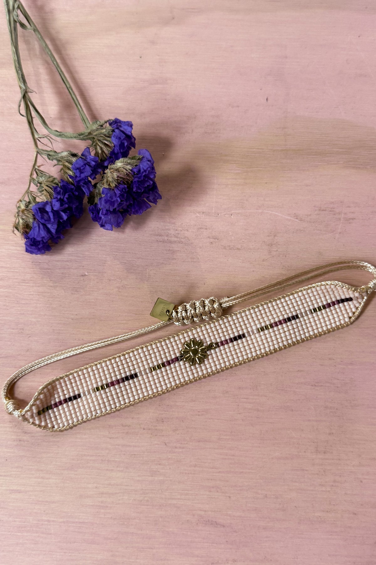 PULSERA TEJIDA GRUESA
