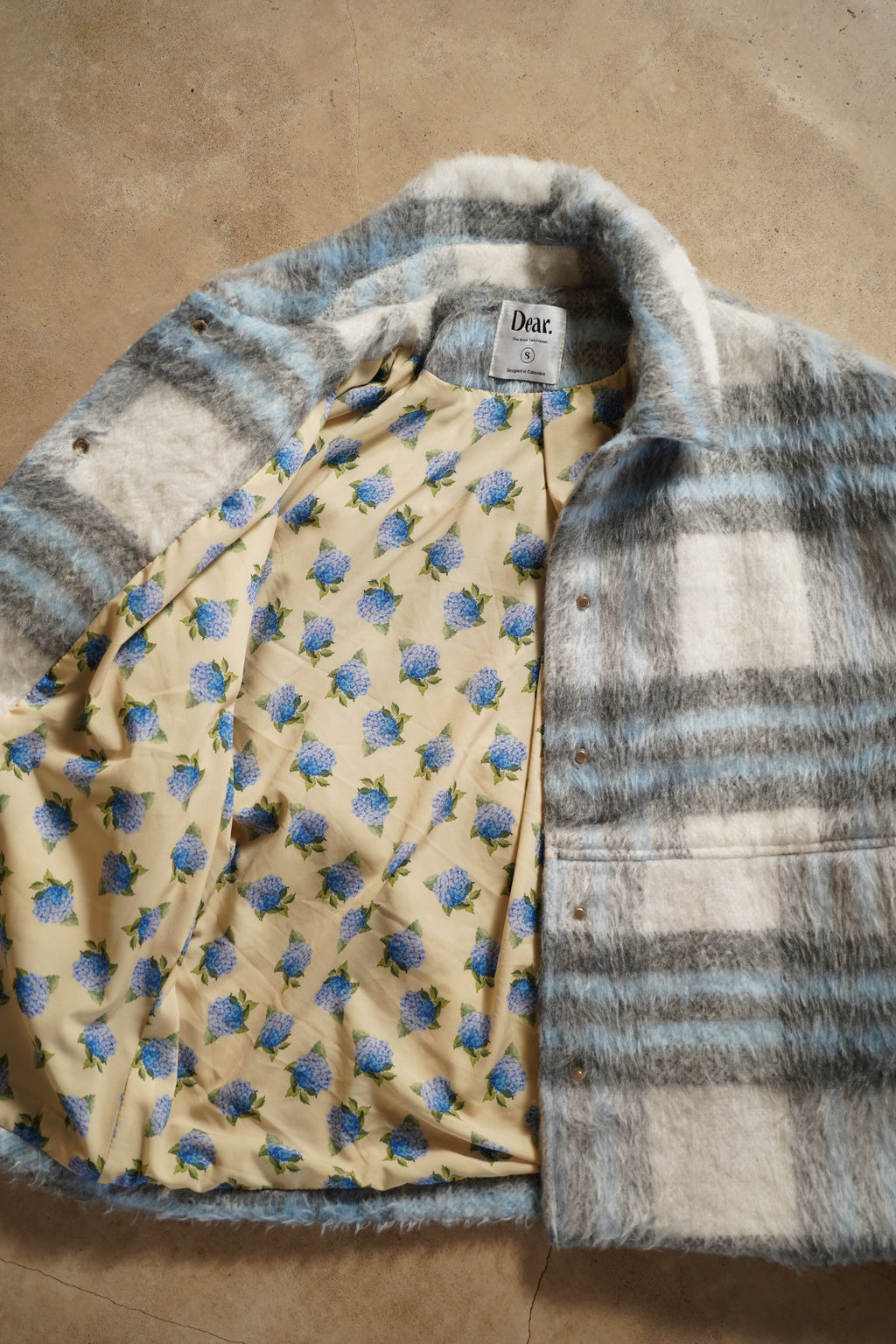 CHAQUETA CUADROS BLUE