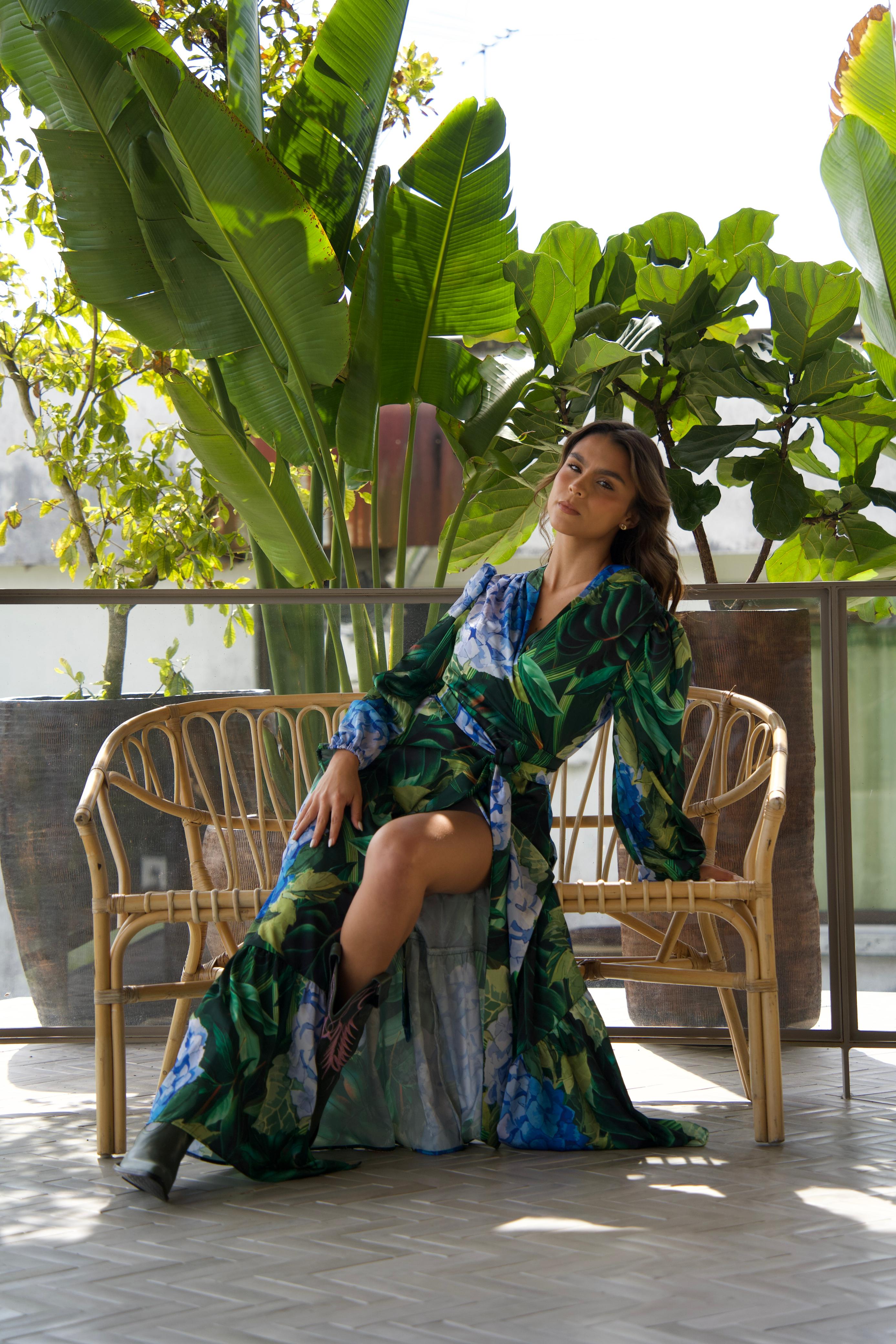 VESTIDO SECRET GARDEN