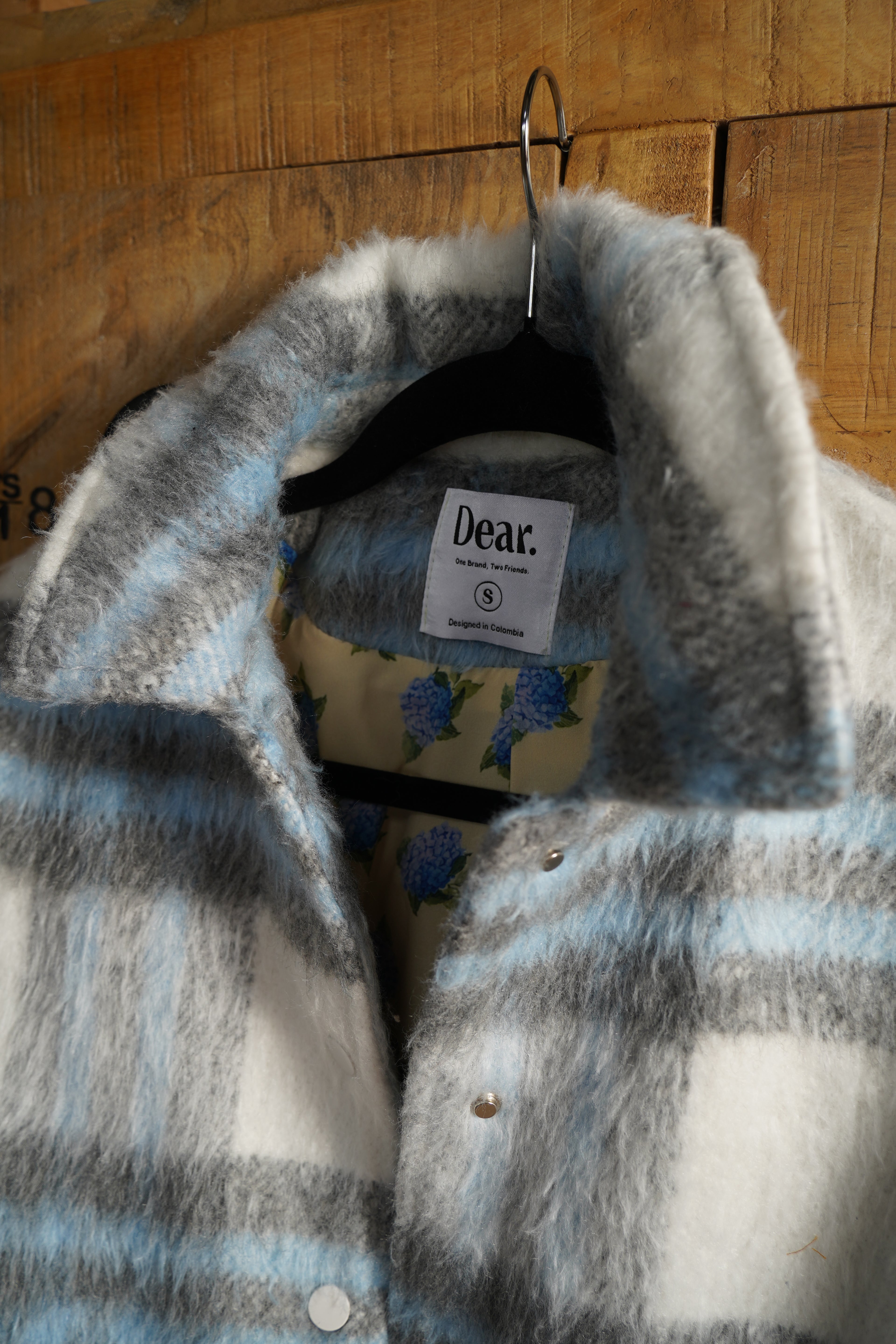 CHAQUETA CUADROS BLUE