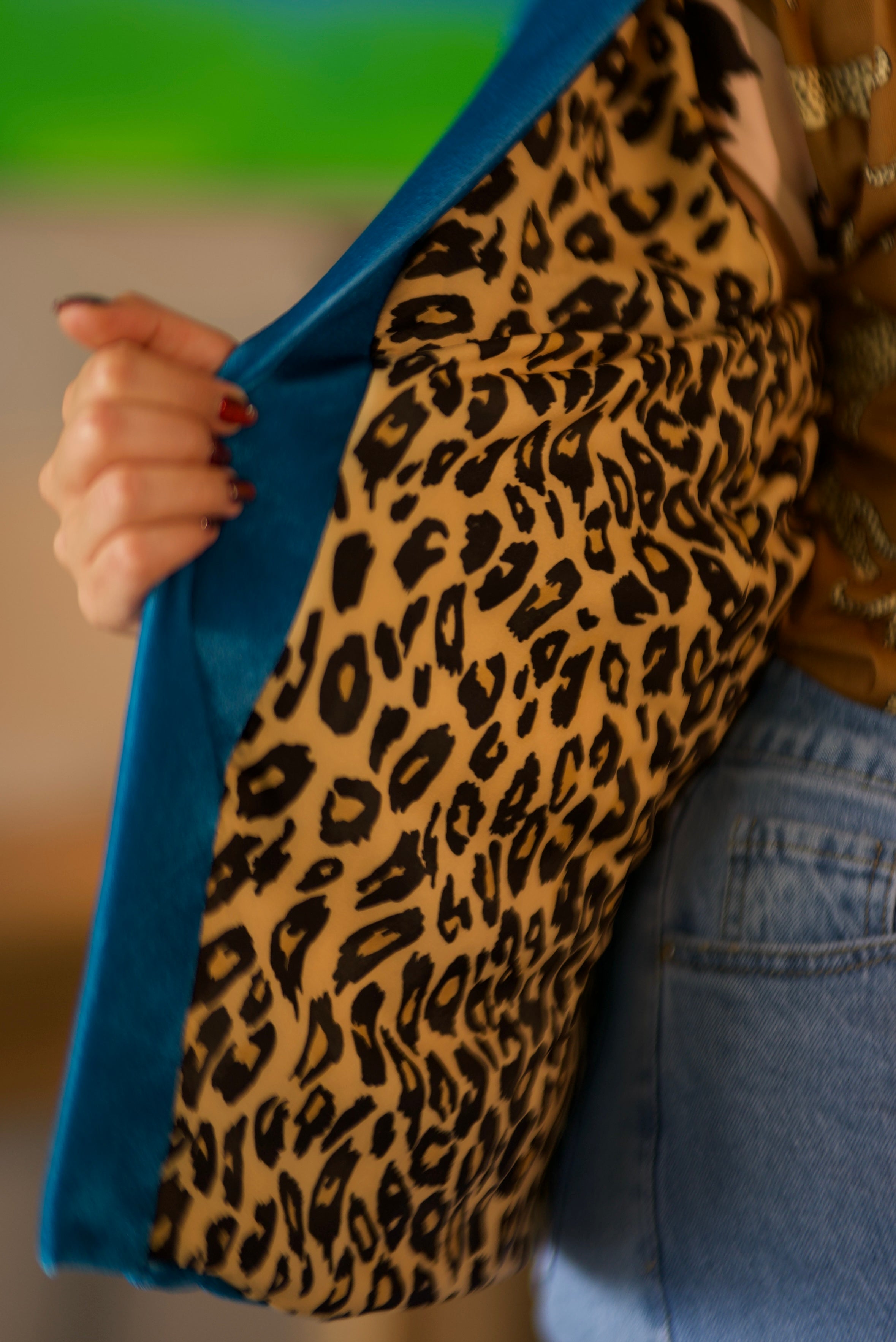 SUAVITO VELVET LEOPARD