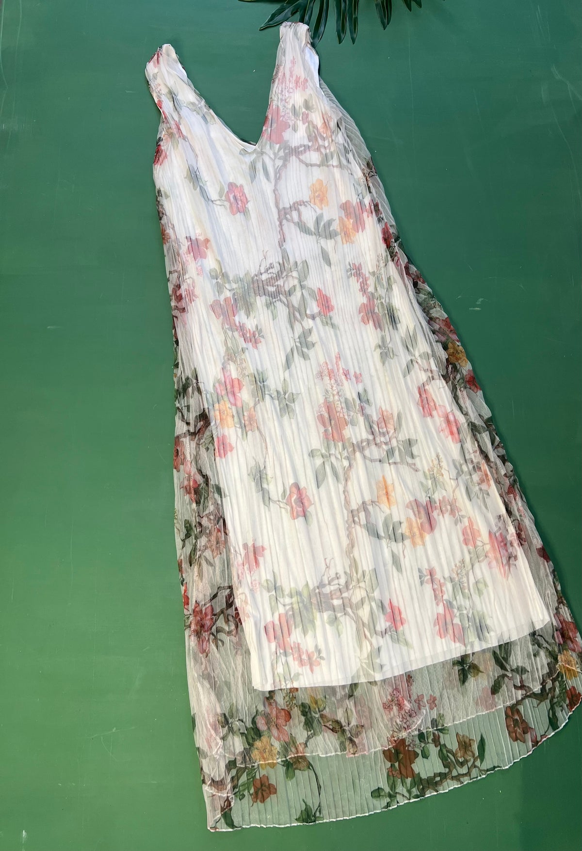VESTIDO TUL CON FLORES
