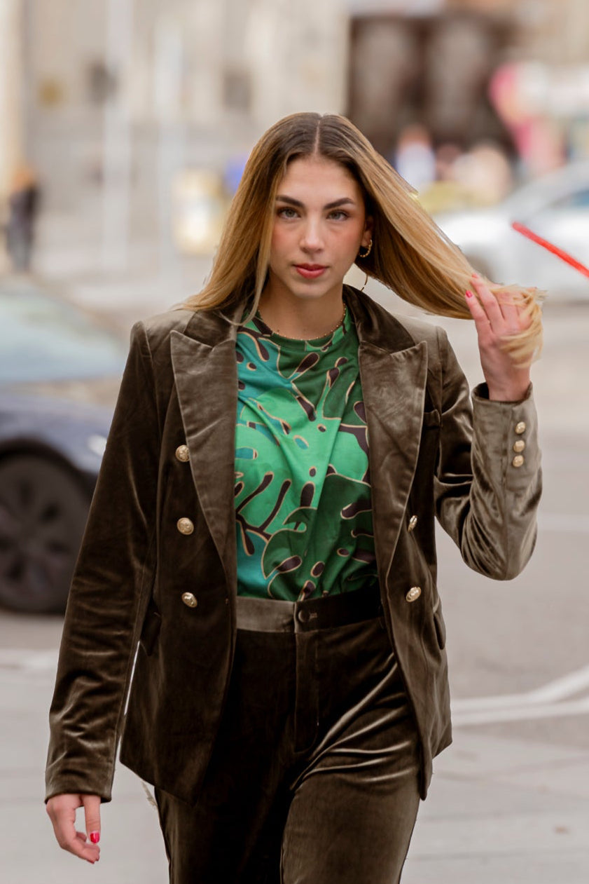 BLAZER VELVET