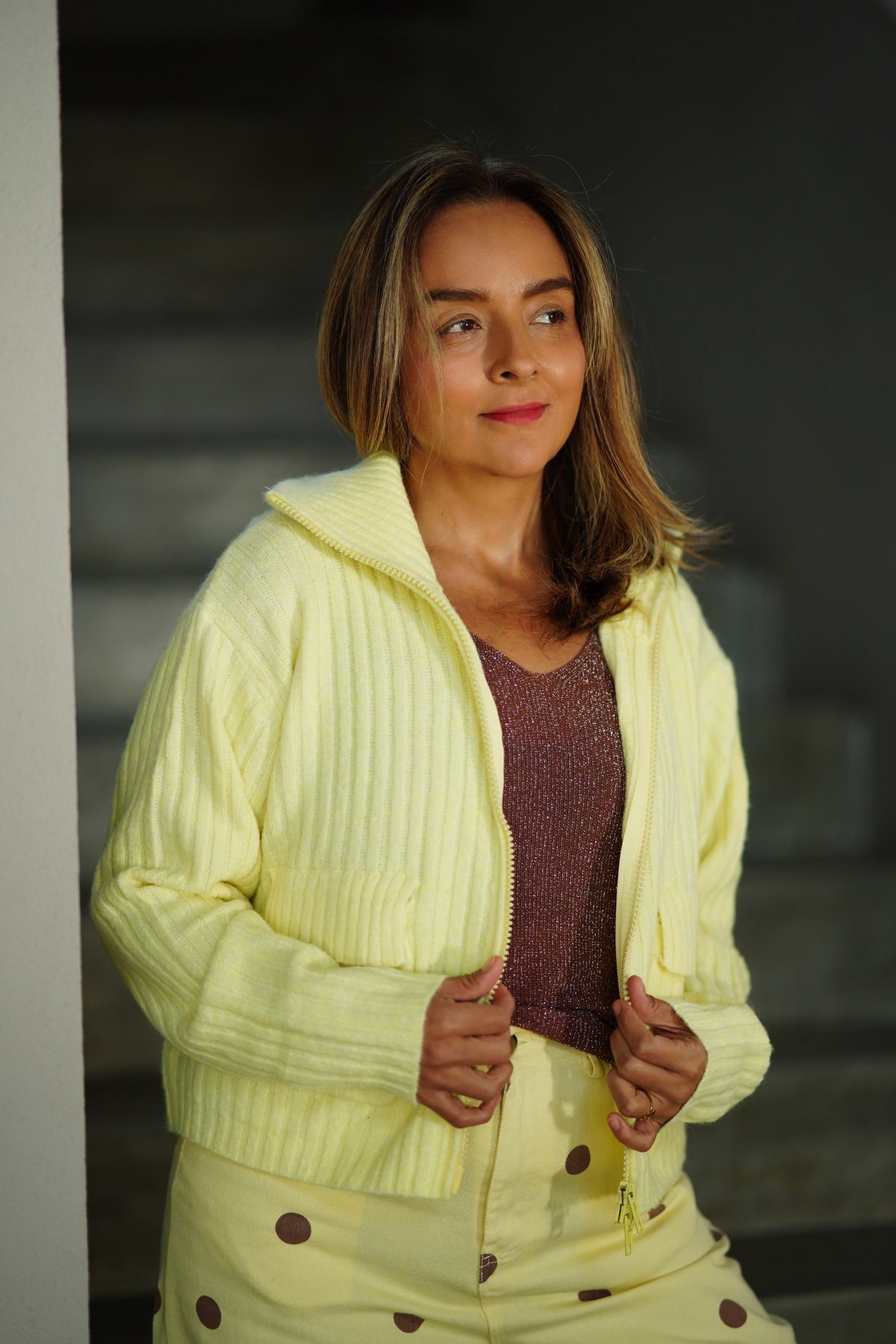 SACO LAURIE BABY YELLOW