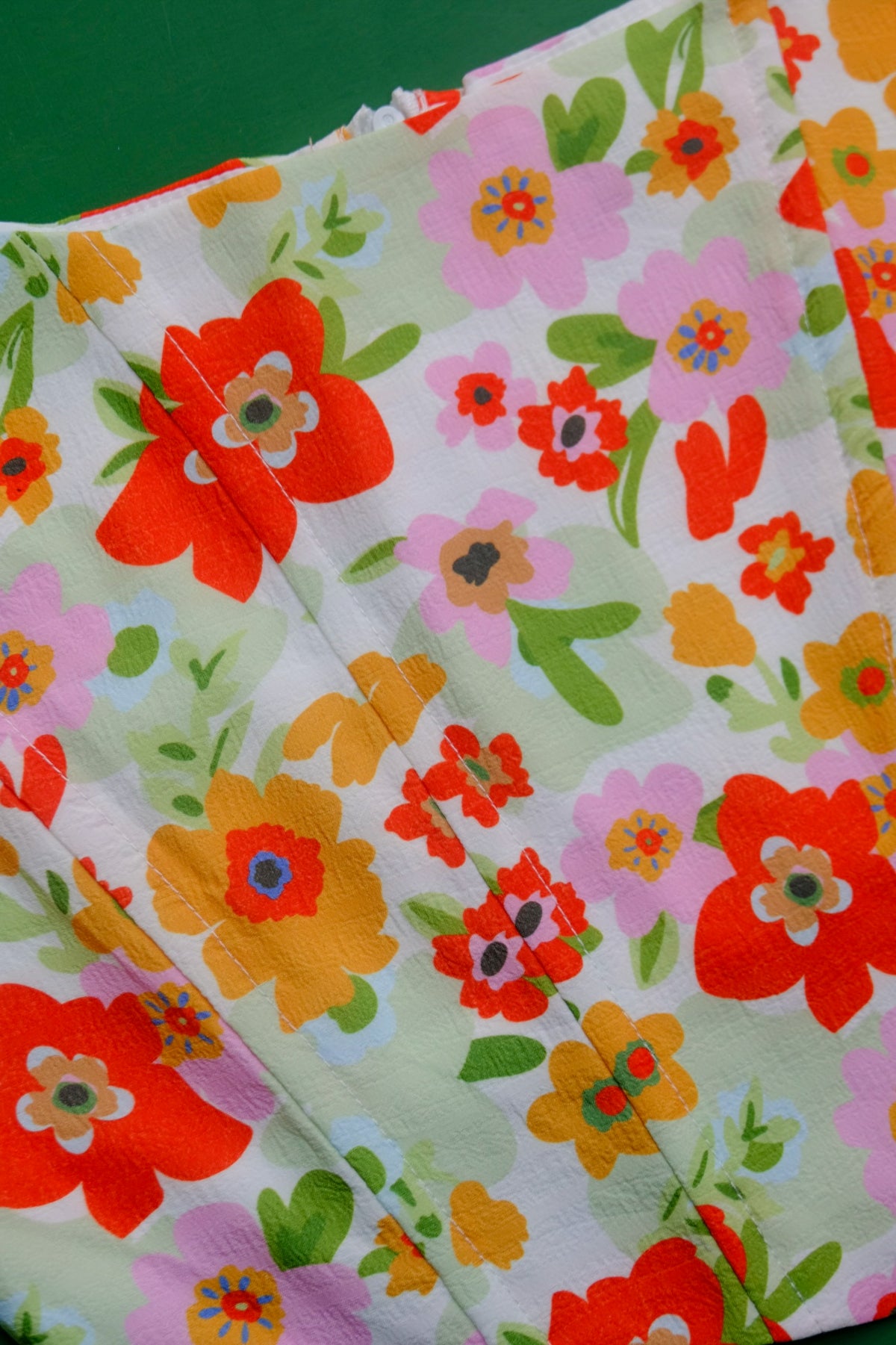 BUSTIER IMPRIME FLORES