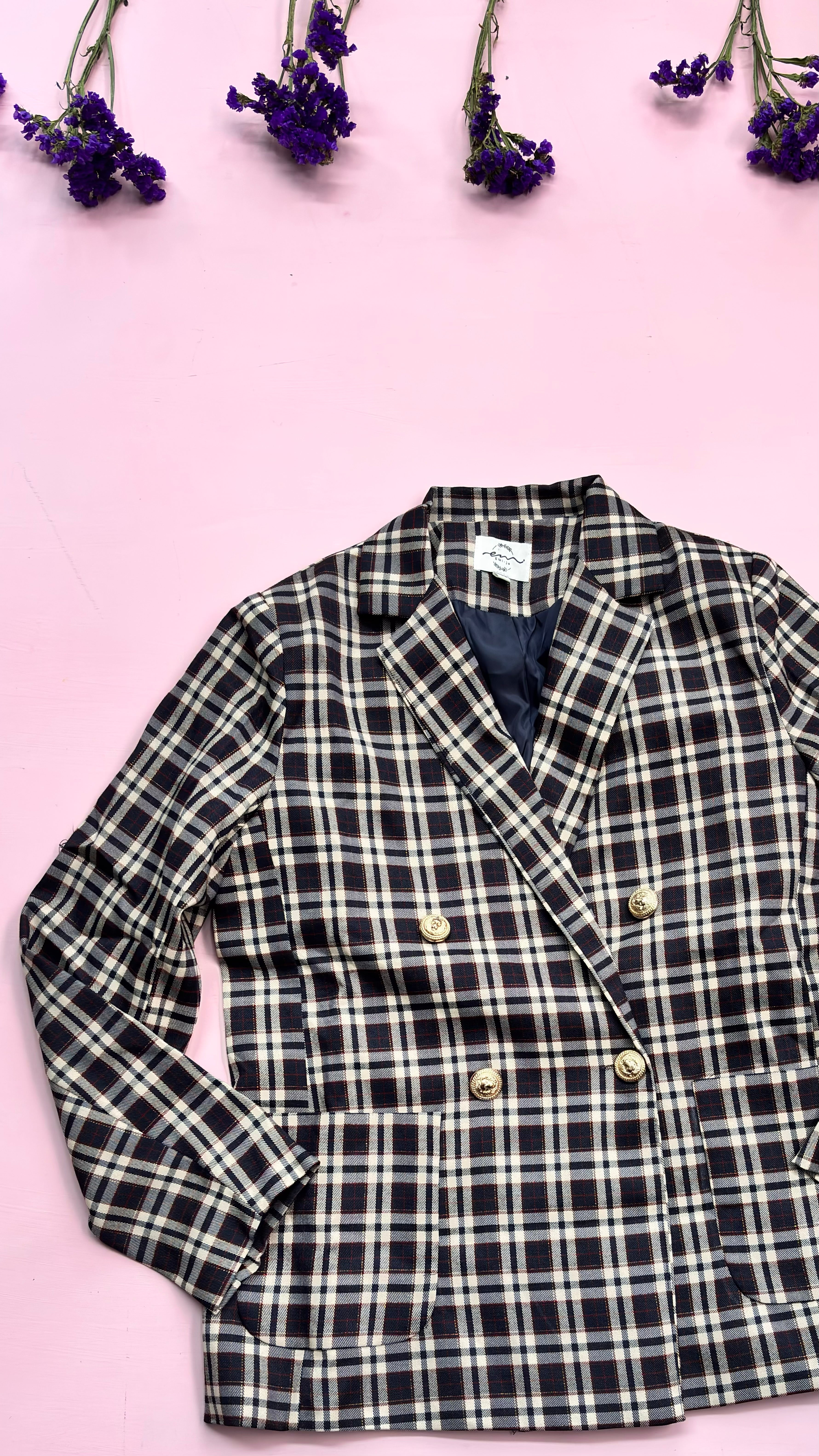 CHAQUETA CUADROS